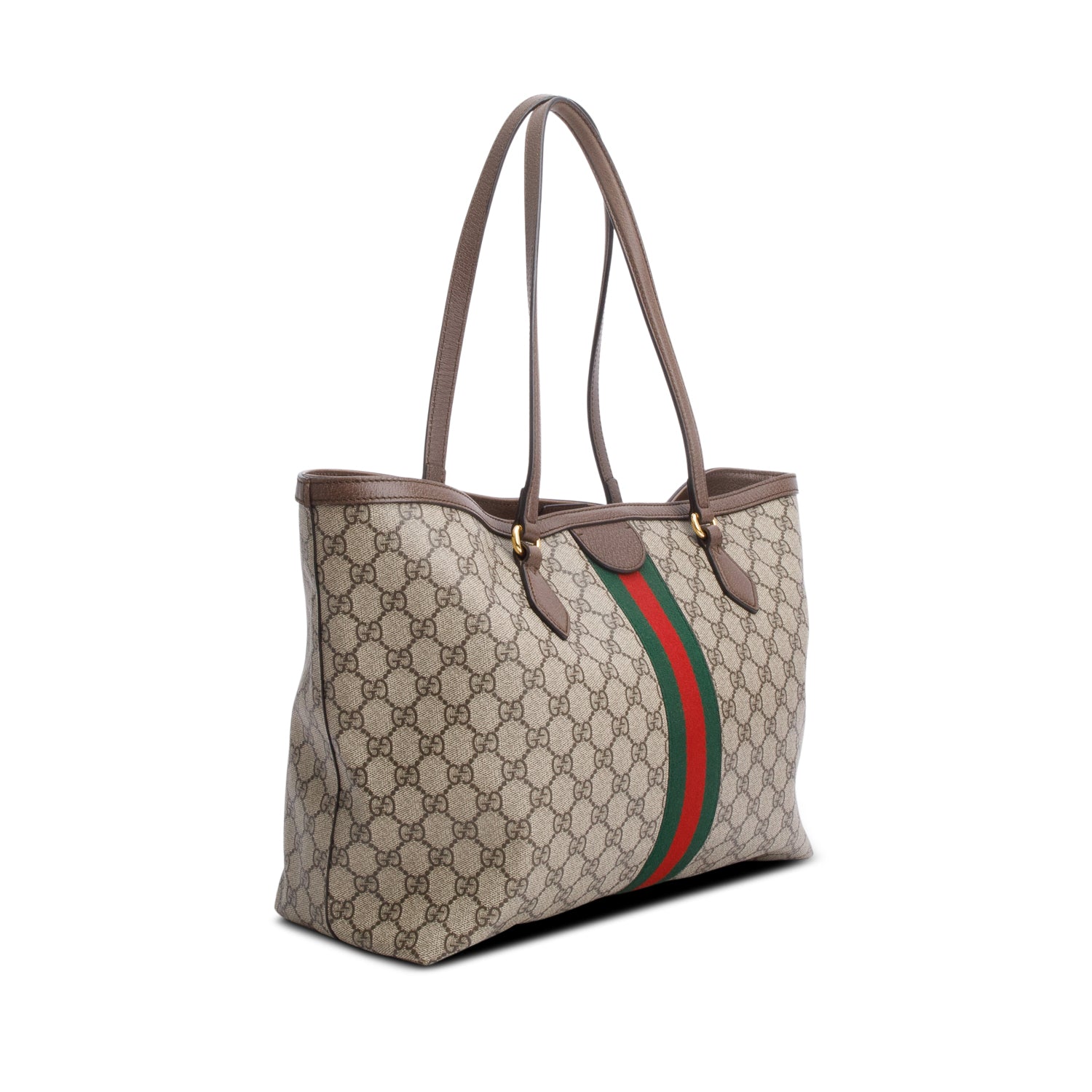 Gucci 2023 GG Supreme Monogram Large Ophidia Tote w/ Receipt