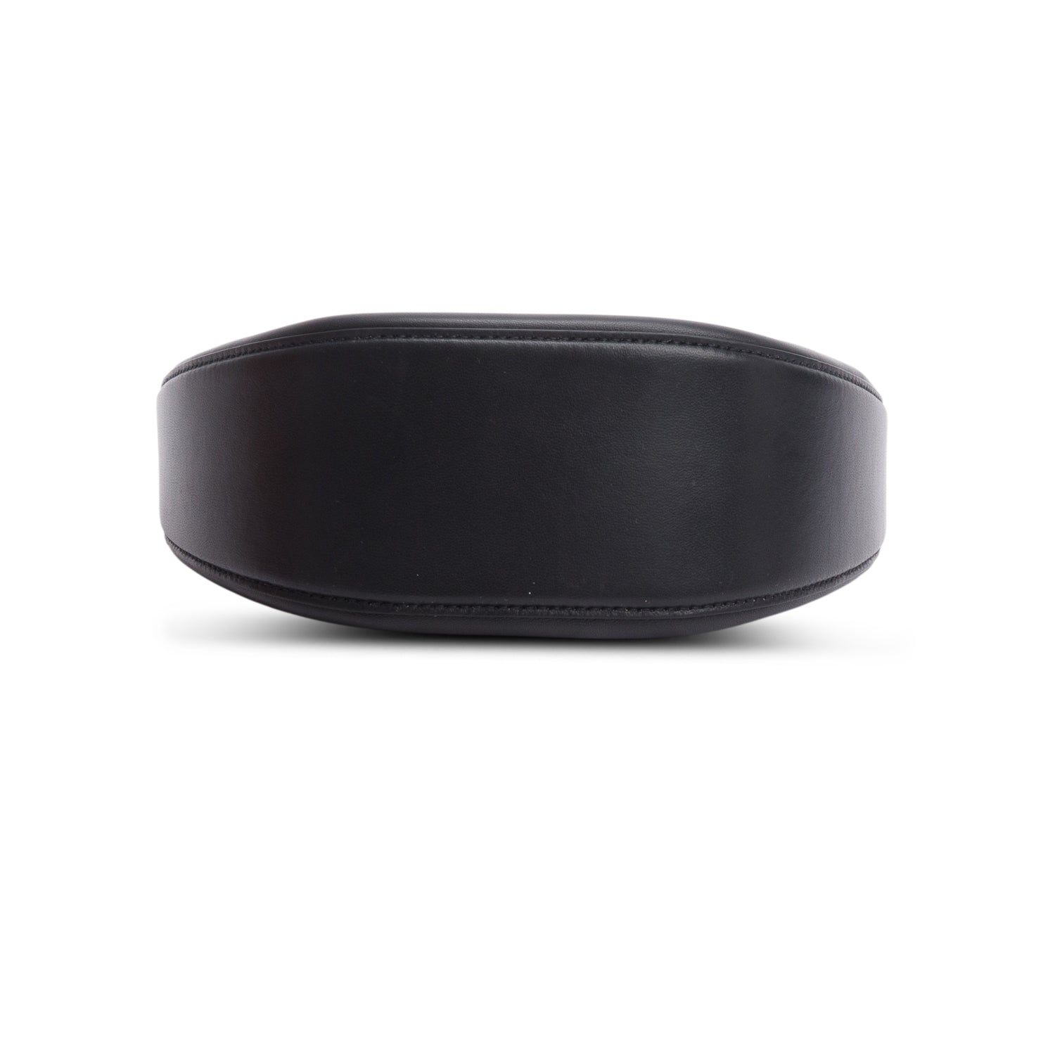 Valentino Black Leather Mini Vlogo Moon Hobo Shoulder Bag w/ Box & Strap