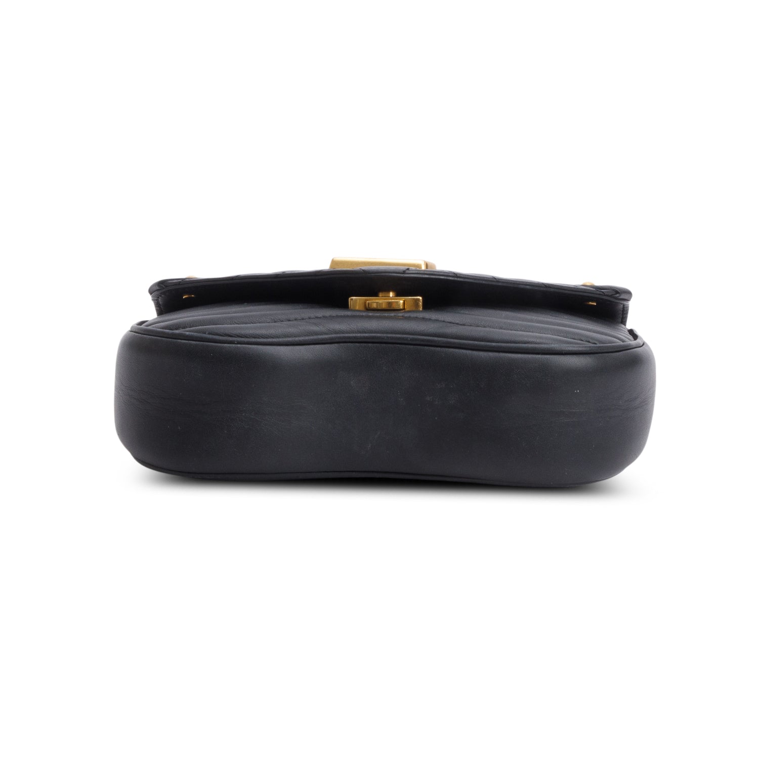 Louis Vuitton Black Calfskin New Wave Chain MM Bag