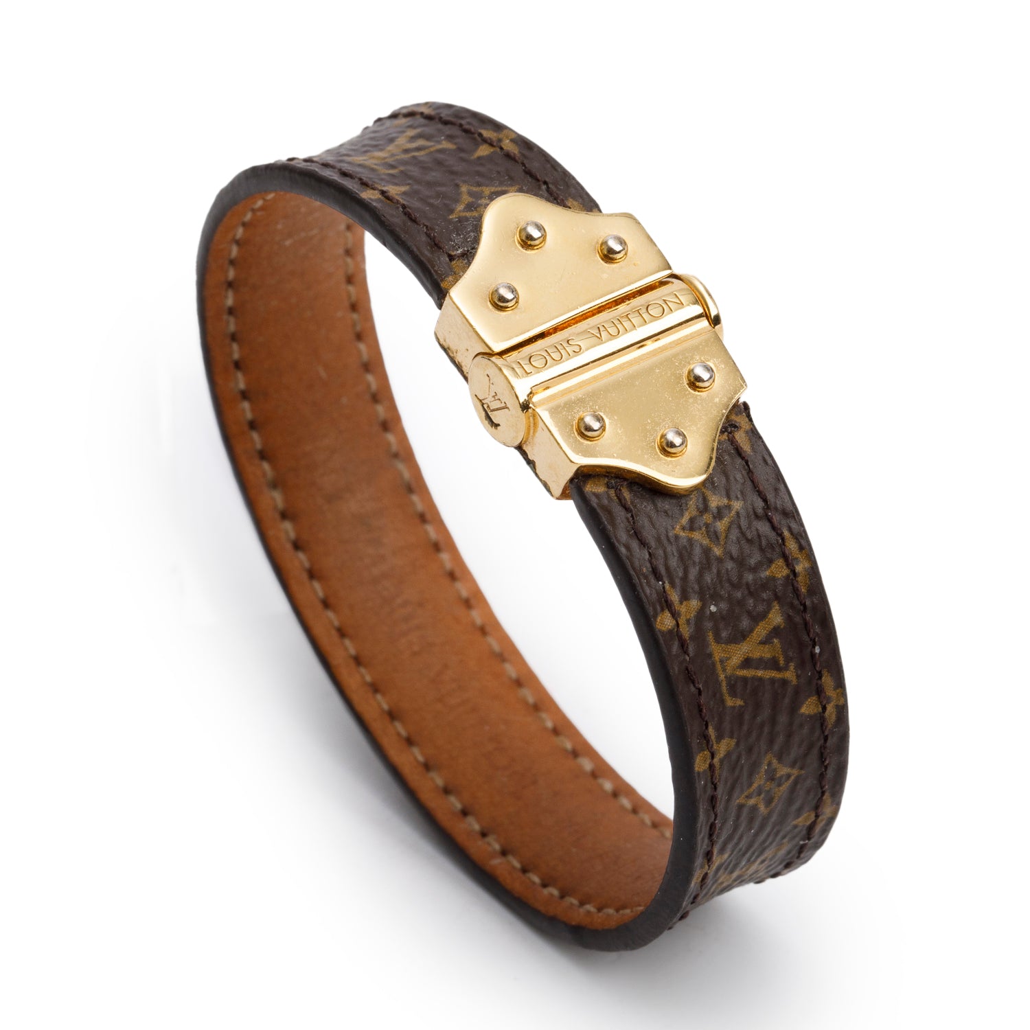 Louis Vuitton 2022 Nano Monogram Bracelet w/ Box & Receipt