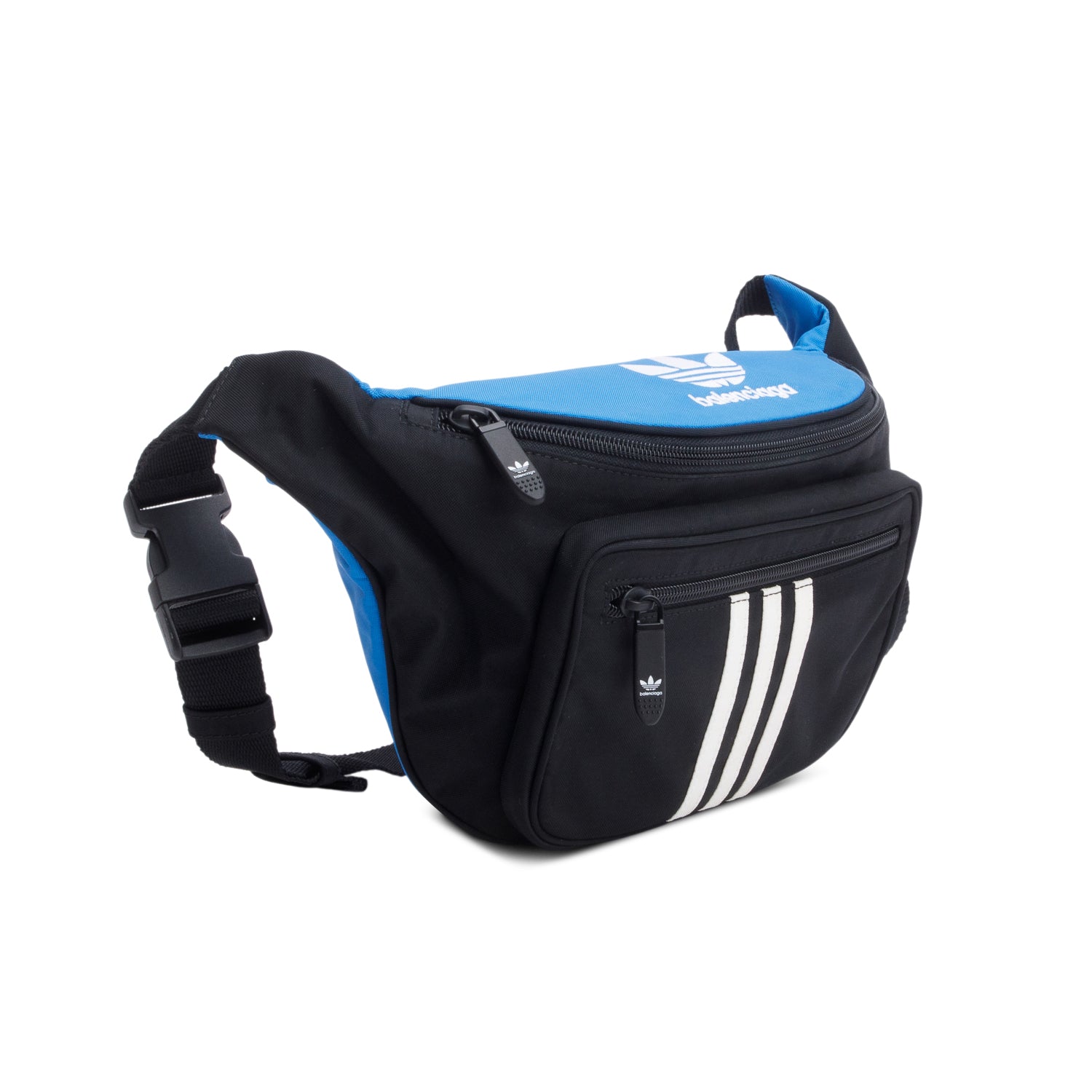 Balenciaga x Adidas Black Nylon Belt Bag