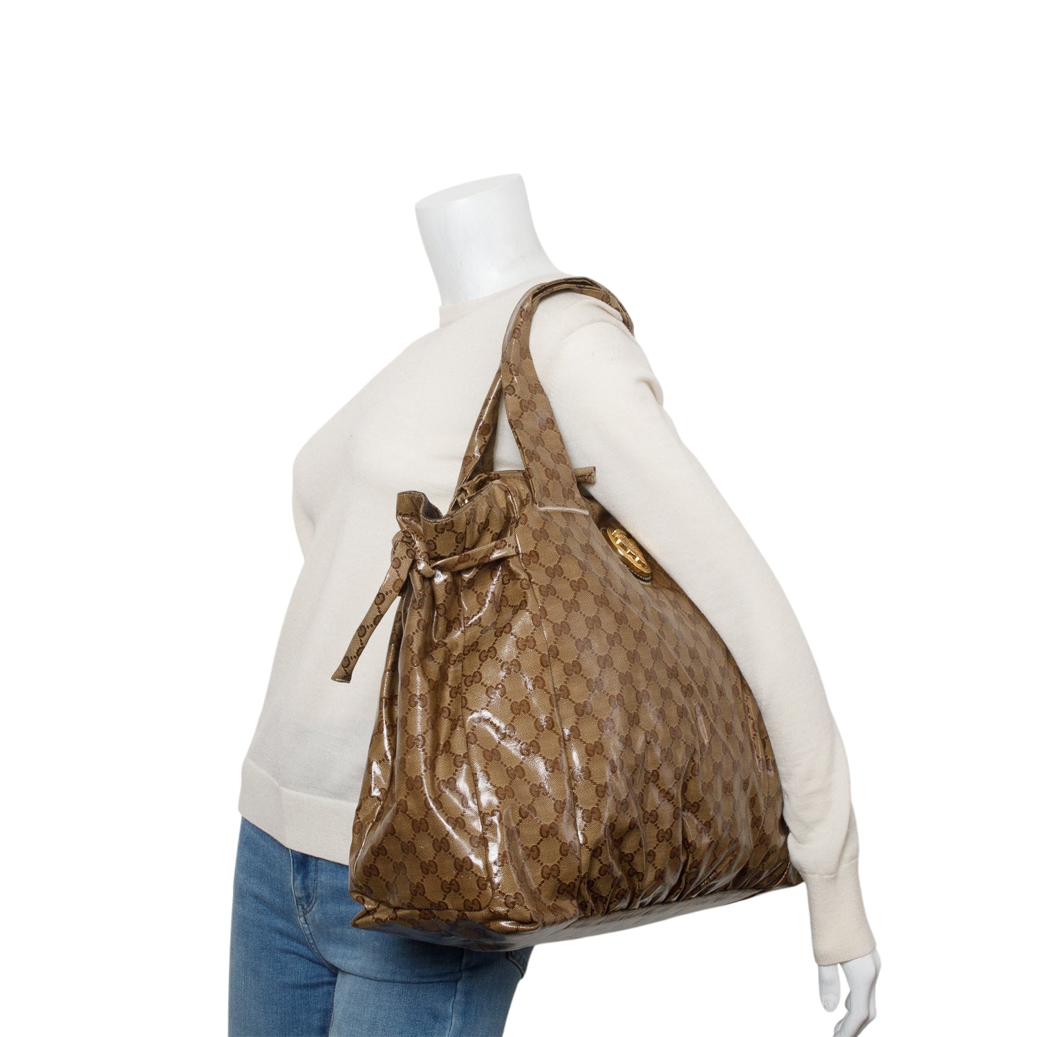 Gucci GG Crystal Hysteria Hobo Bag