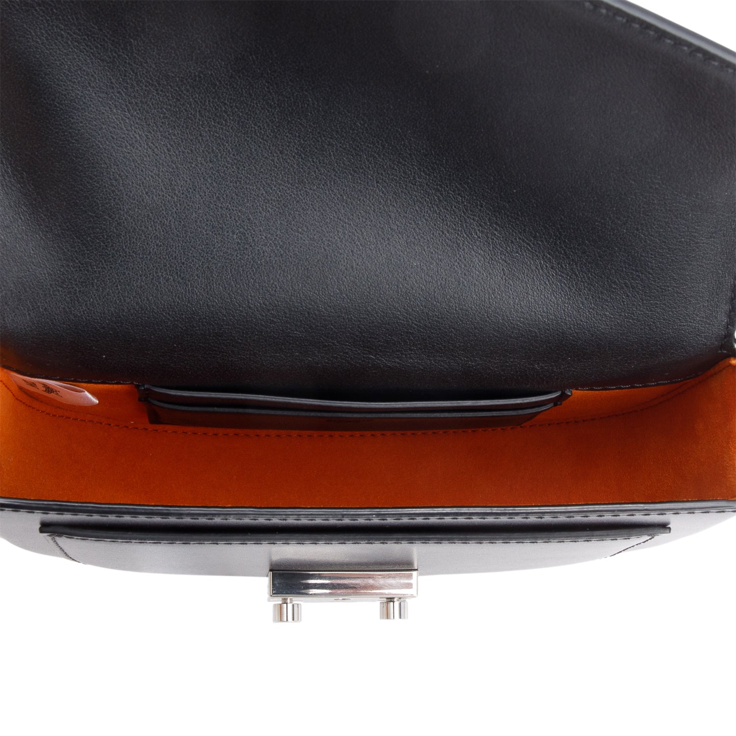 MCM 2021 Black Leather Mini Patricia Crossbody Bag W/ Authenticity Card