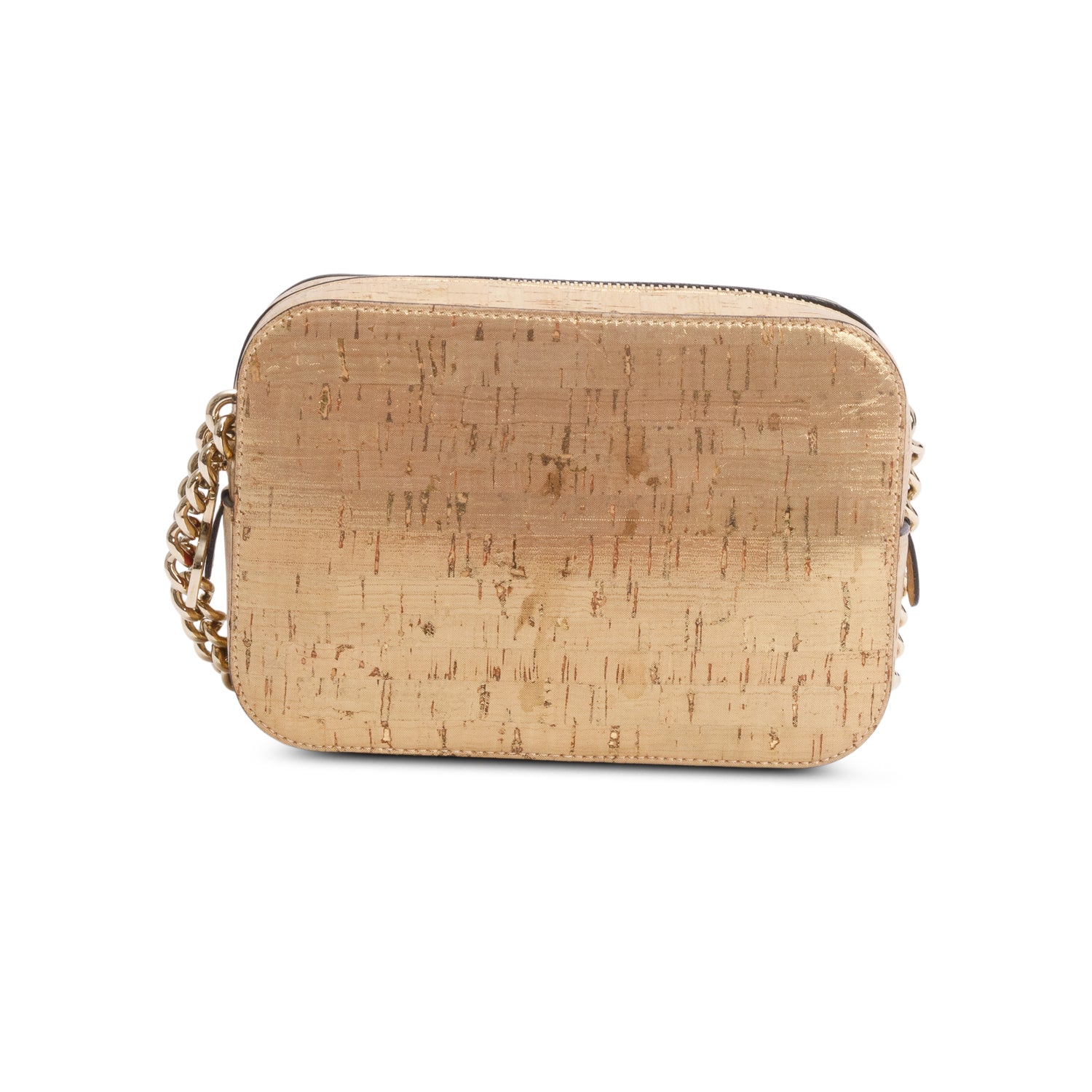 Christian Louboutin Metallic Cork Rubylou Mini Liege Crossbody Bag