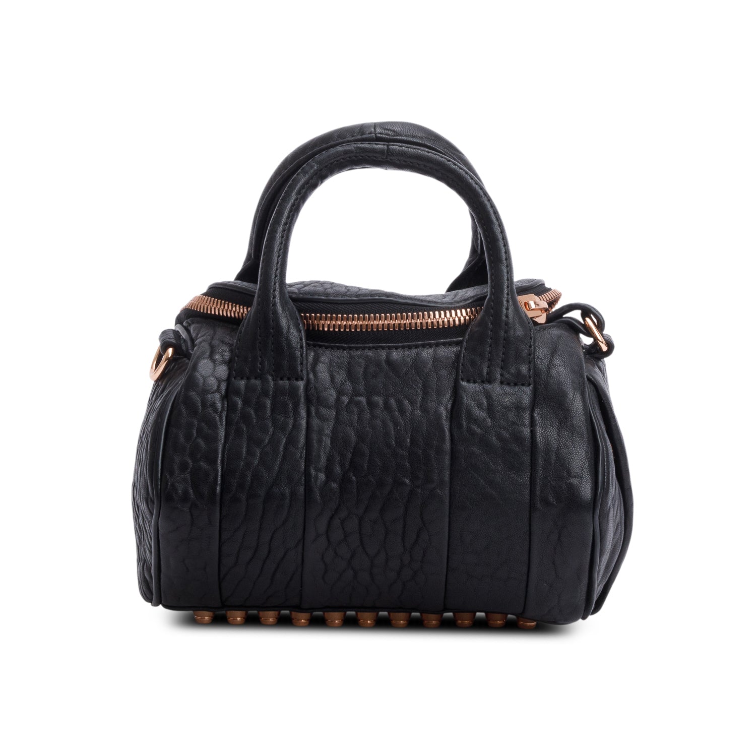 Alexander Wang Pebbled Lambskin Rockie Satchel w/ Strap