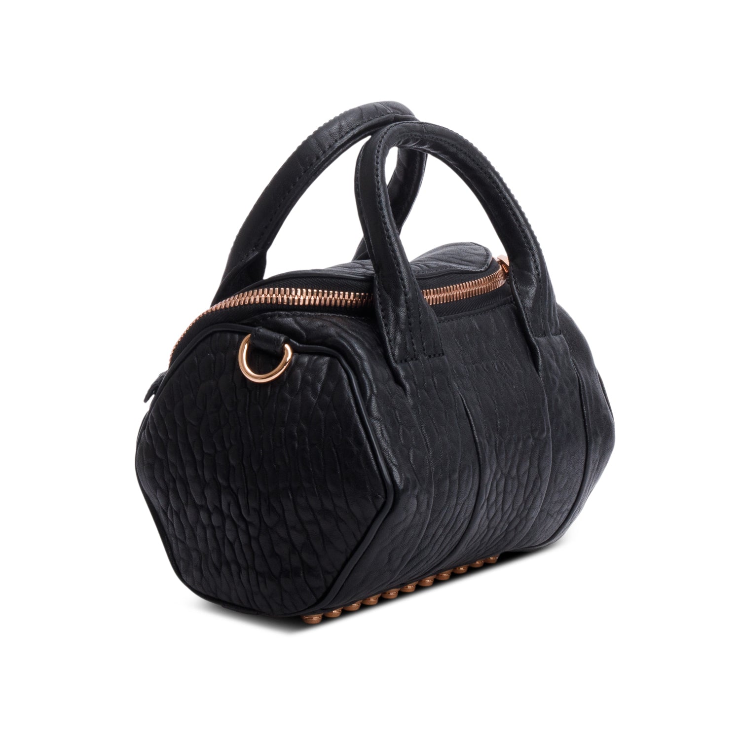 Alexander Wang Pebbled Lambskin Rockie Satchel w/ Strap