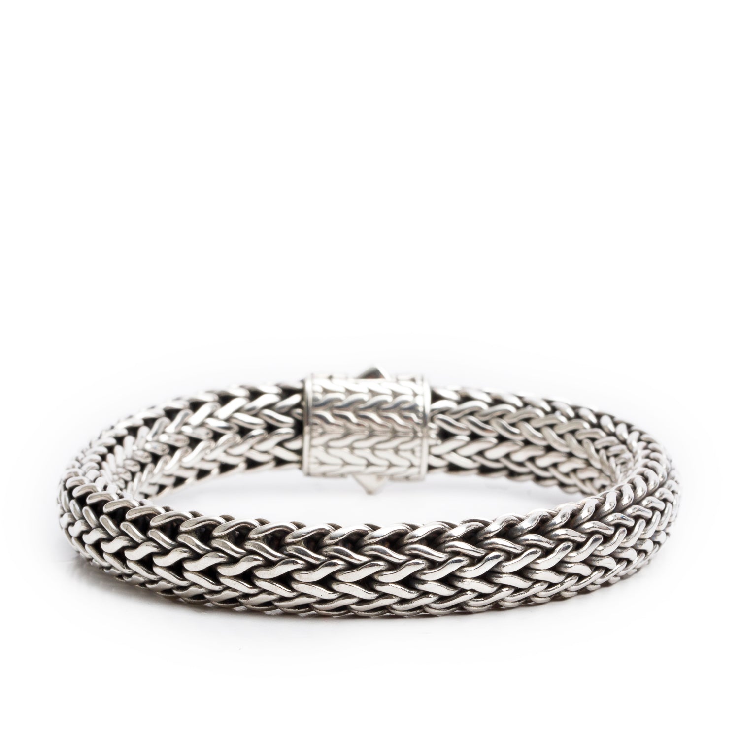 John Hardy Sterling Silver 10.5 MM Icon Chain Bracelet