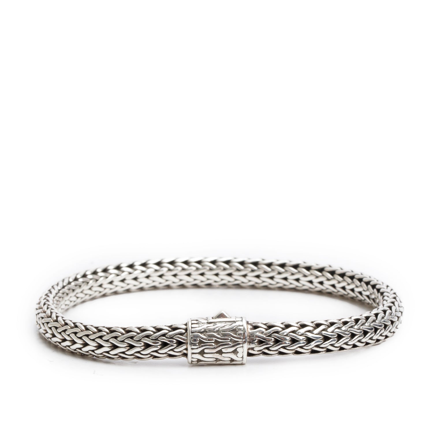 John Hardy Sterling Silver 6.5 MM Icon Chain Bracelet