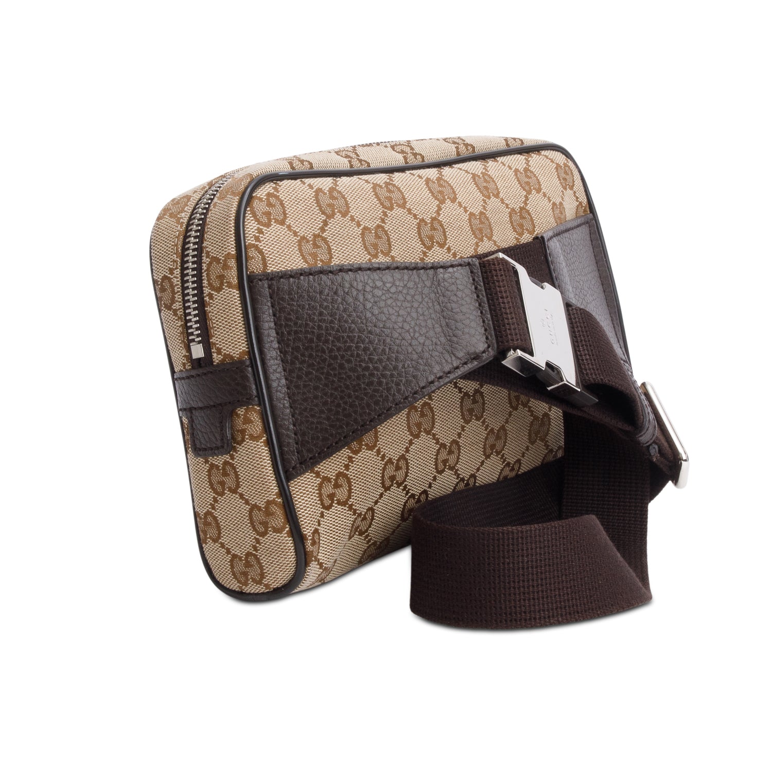 Gucci Beige GG Canvas Belt Bag