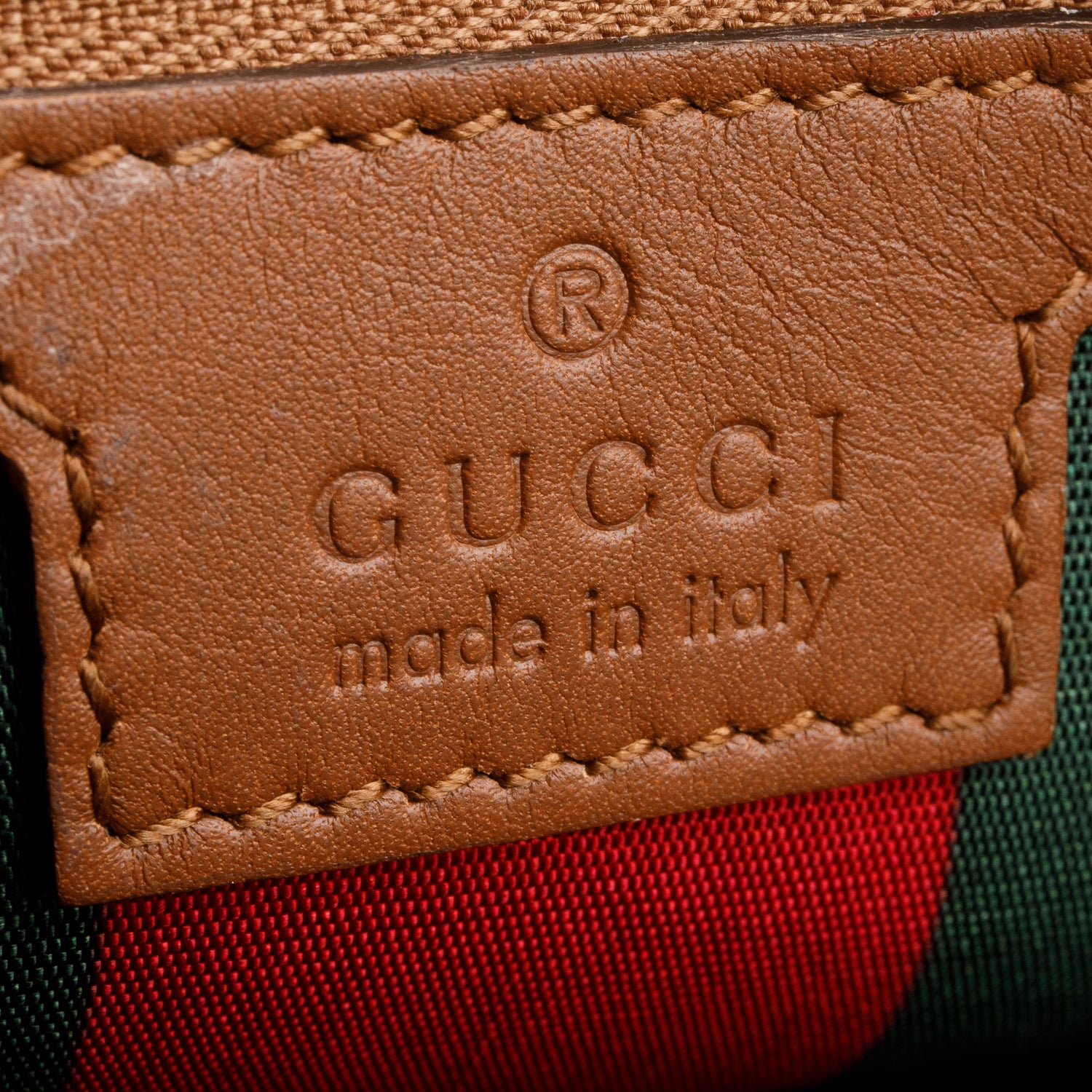 Gucci Brown GG Emblem Wallet w/ Strap & Box