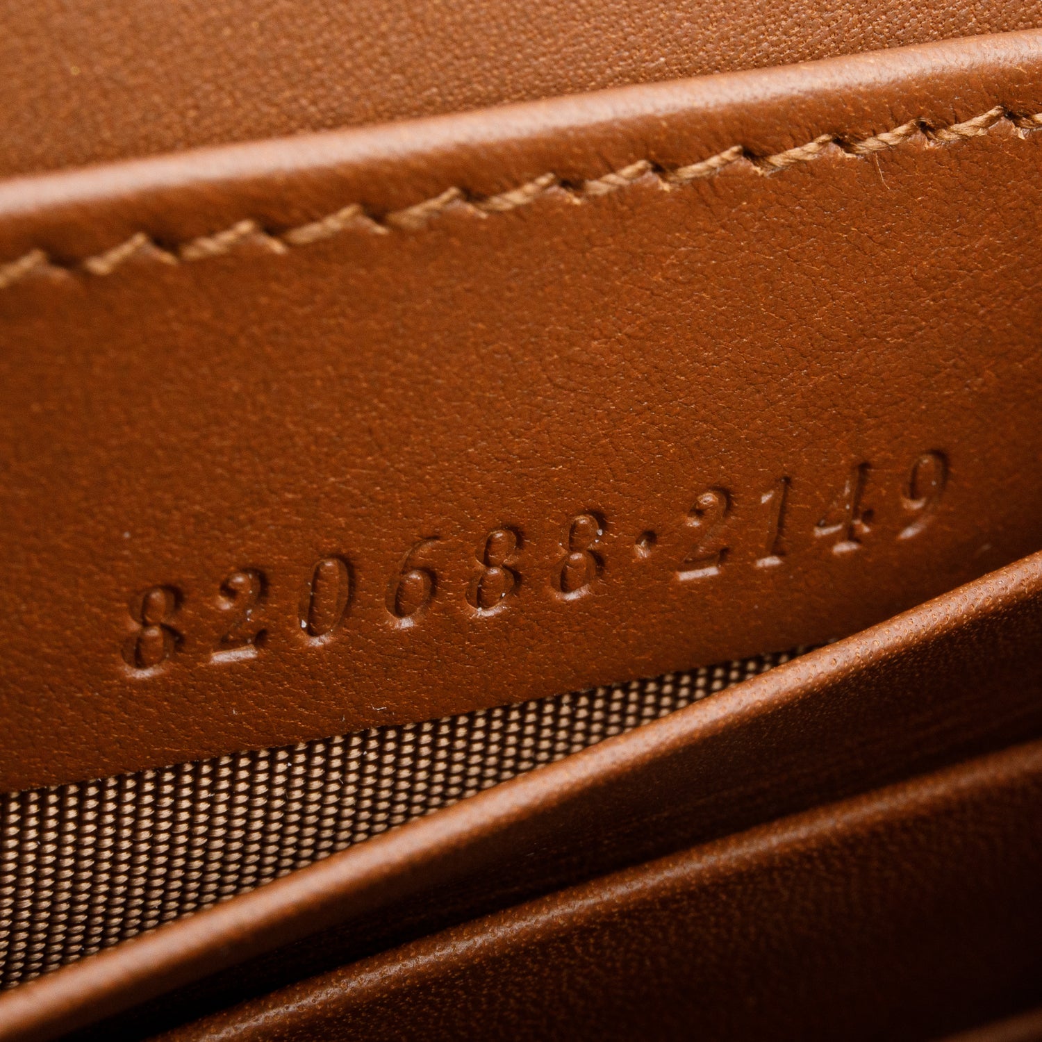 Gucci Brown GG Emblem Wallet w/ Strap & Box