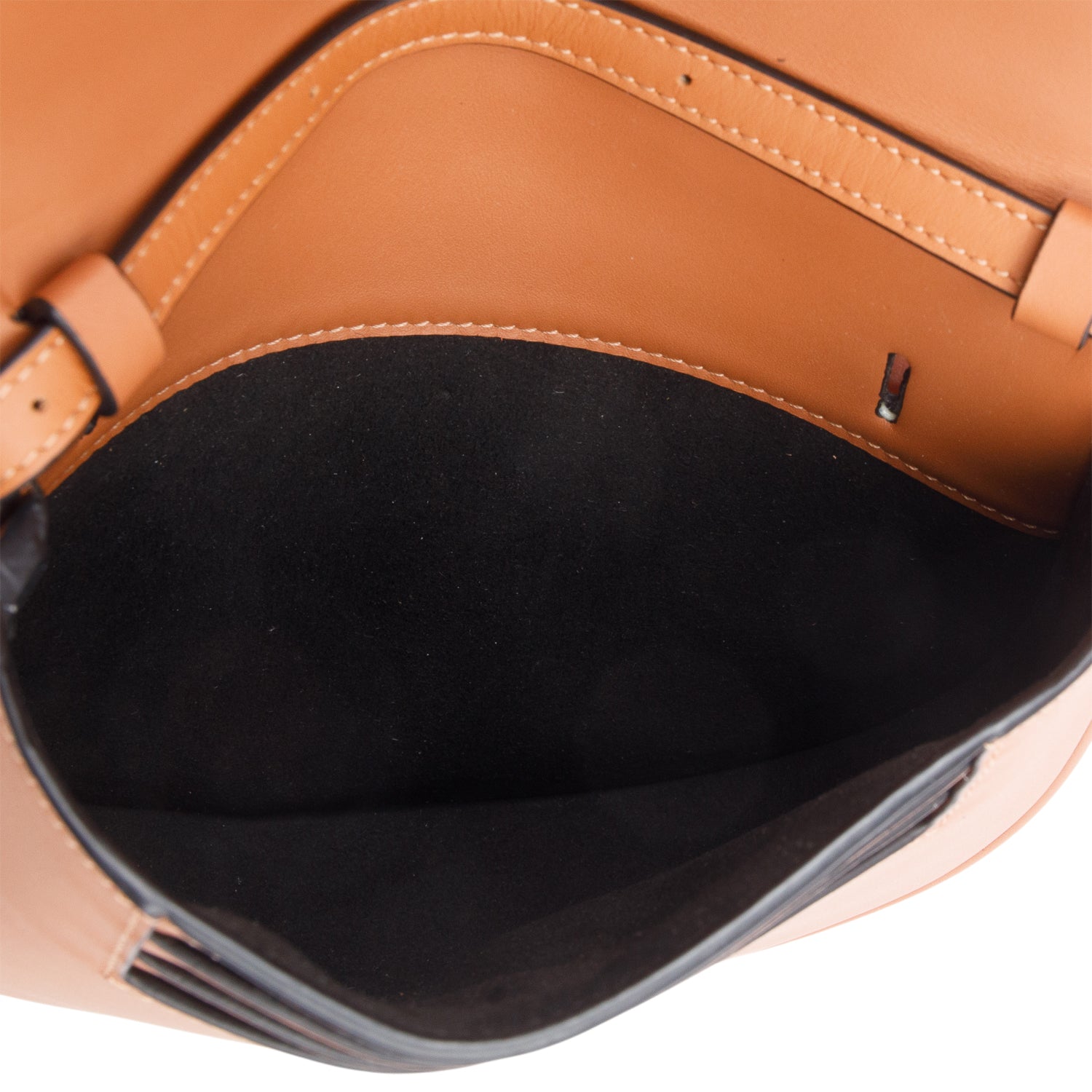Loewe x Studio Ghibli Brown Leather Small Heel Pouch
