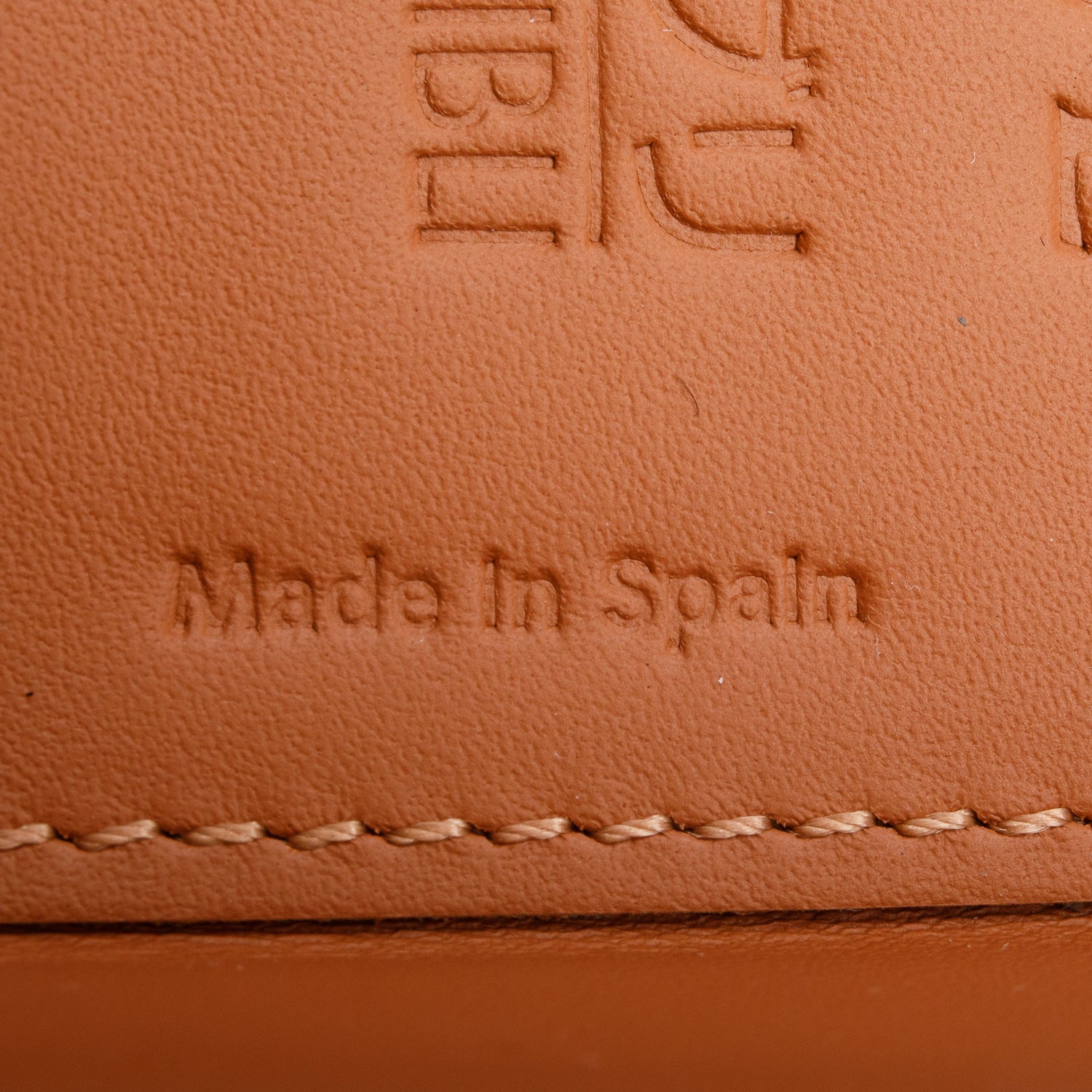 Loewe x Studio Ghibli Brown Leather Small Heel Pouch