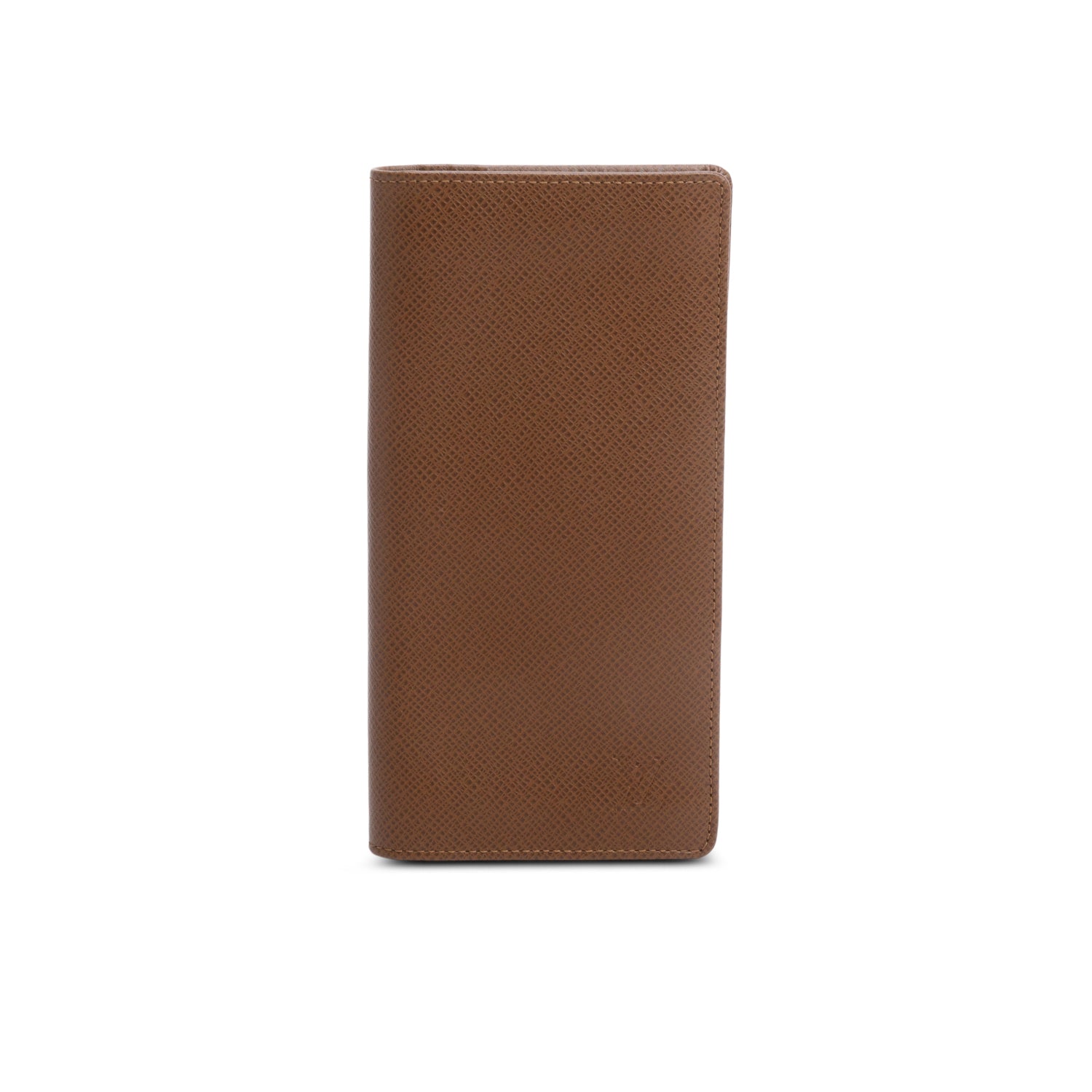 Louis Vuitton Brown Taiga Leather Brazza Wallet