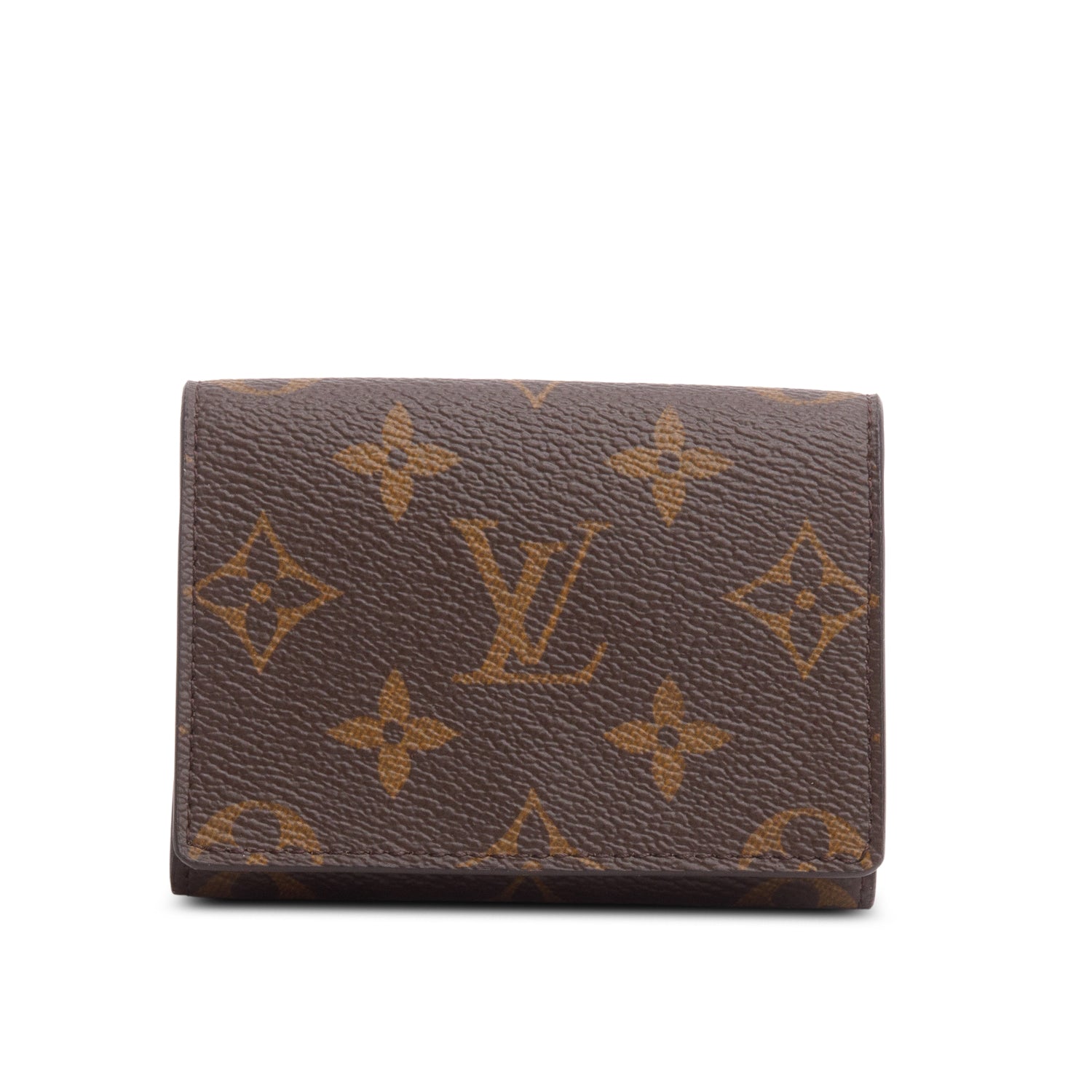 Louis Vuitton Monogram Canvas Envelope Business Card Holder w/ Box
