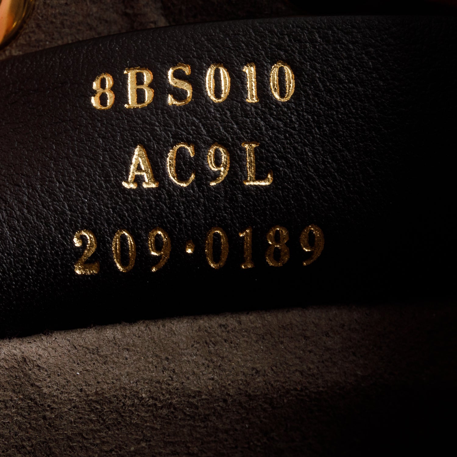 Fendi 2021 Brown Vitello Fendi Logo Embossed Mini Mon Tresor Bucket Bag w/ Box & Receipt