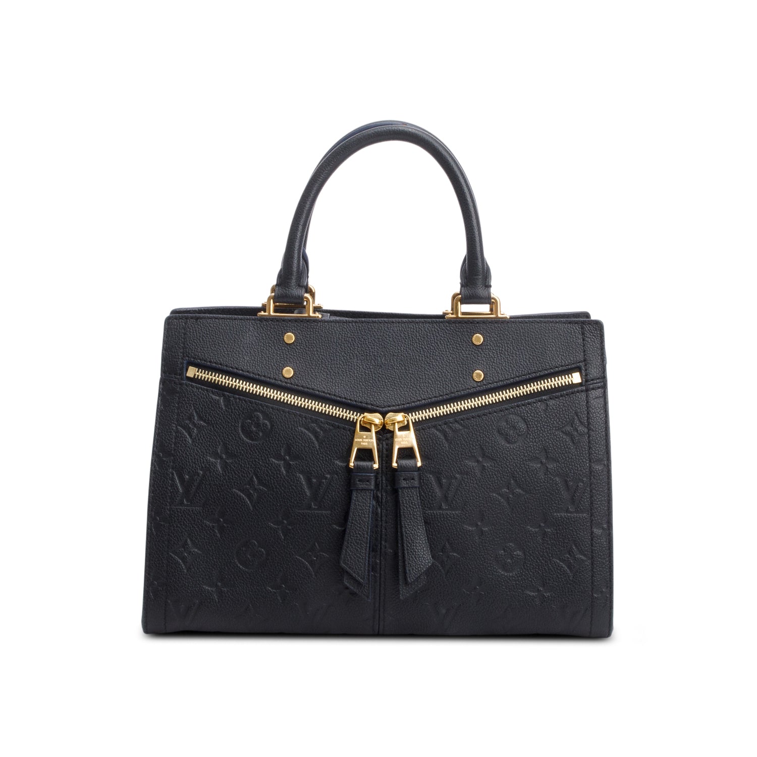 Louis Vuitton Navy Leather Empreinte Sully PM w/ Strap