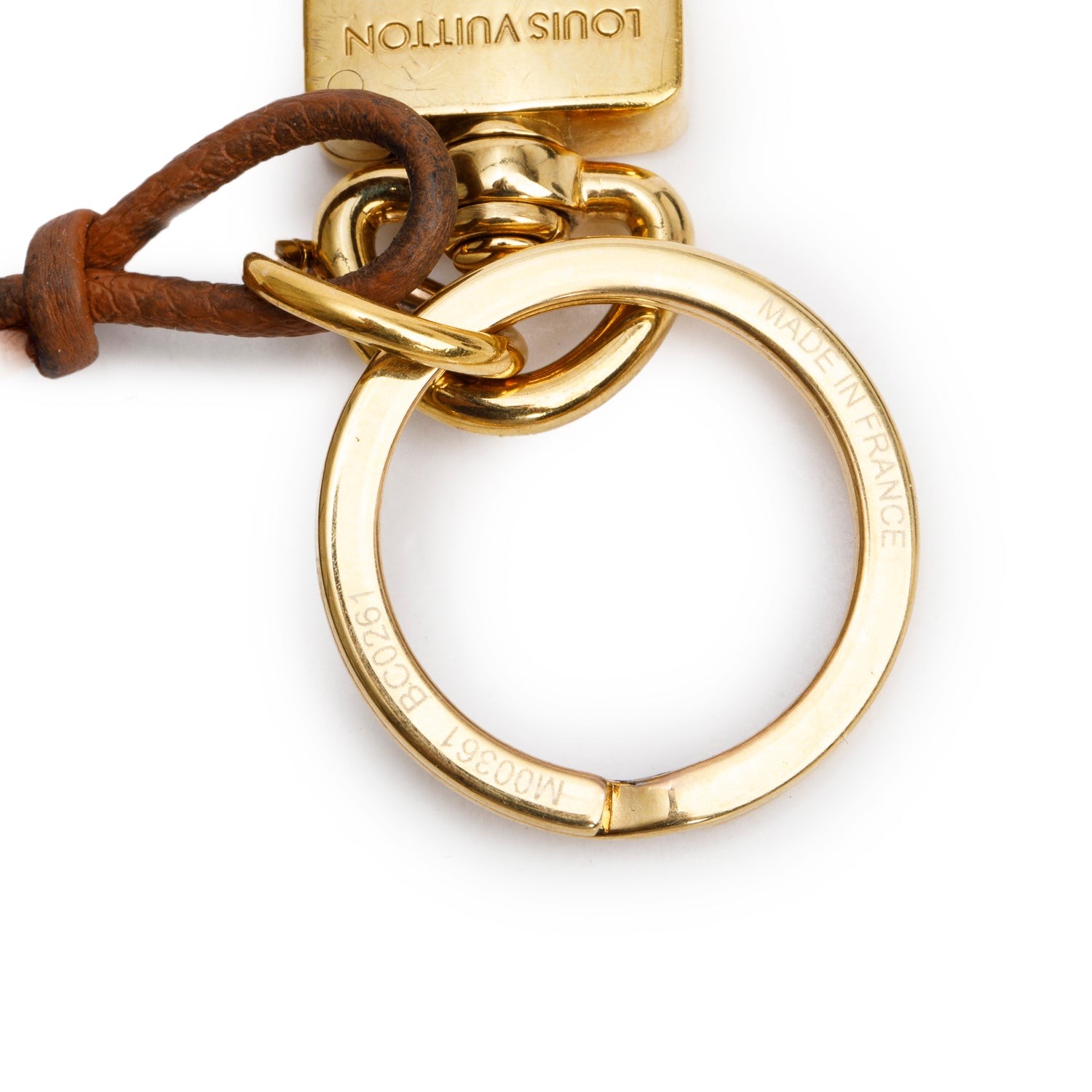 Louis Vuitton 2021 Brown Leather Taurillon Portocre Flower Tassel Bag Charm