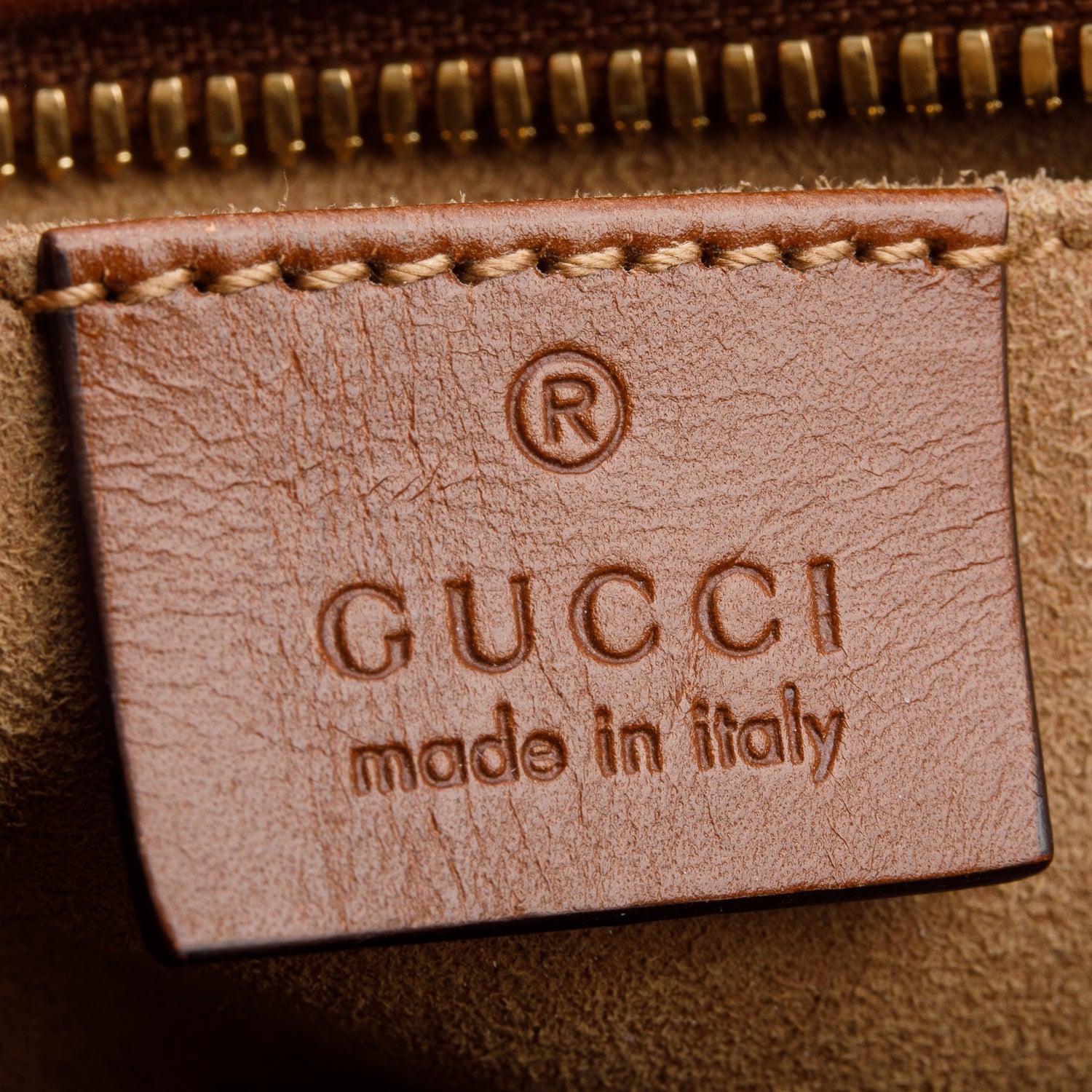 Gucci GG Supreme Bree Chain Crossbody Bag w/ Box