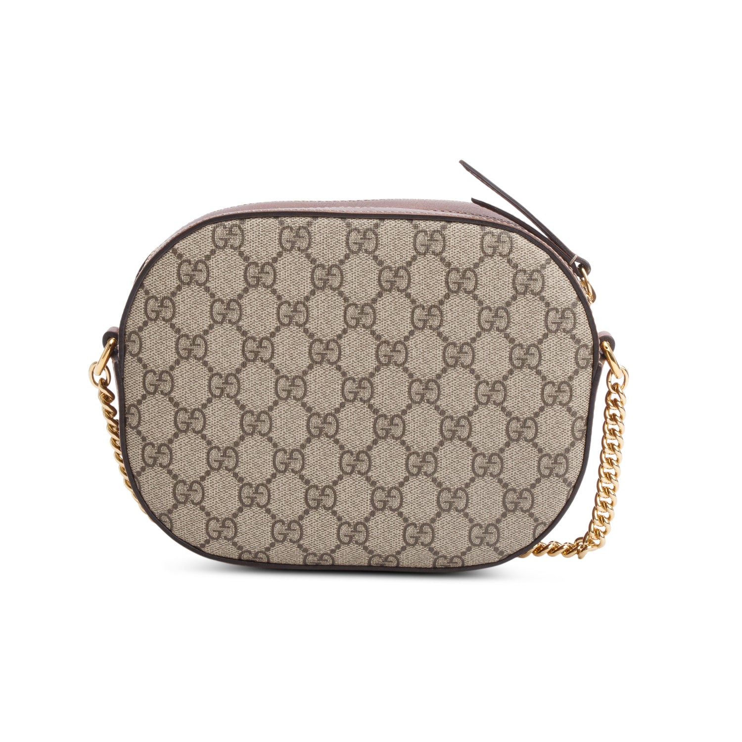 Gucci GG Supreme Bree Chain Crossbody Bag w/ Box