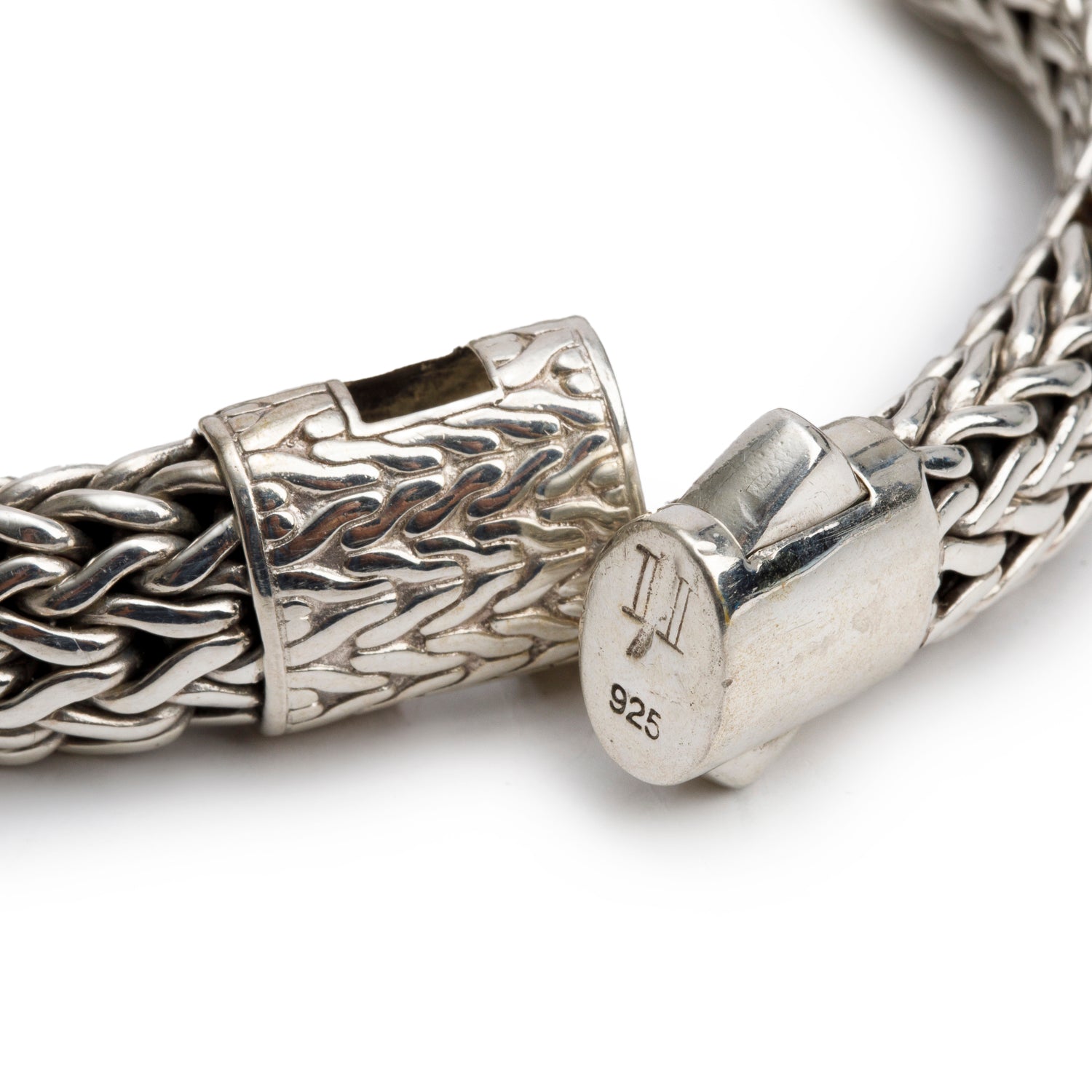 John Hardy Sterling Silver 10.5 MM Icon Chain Bracelet