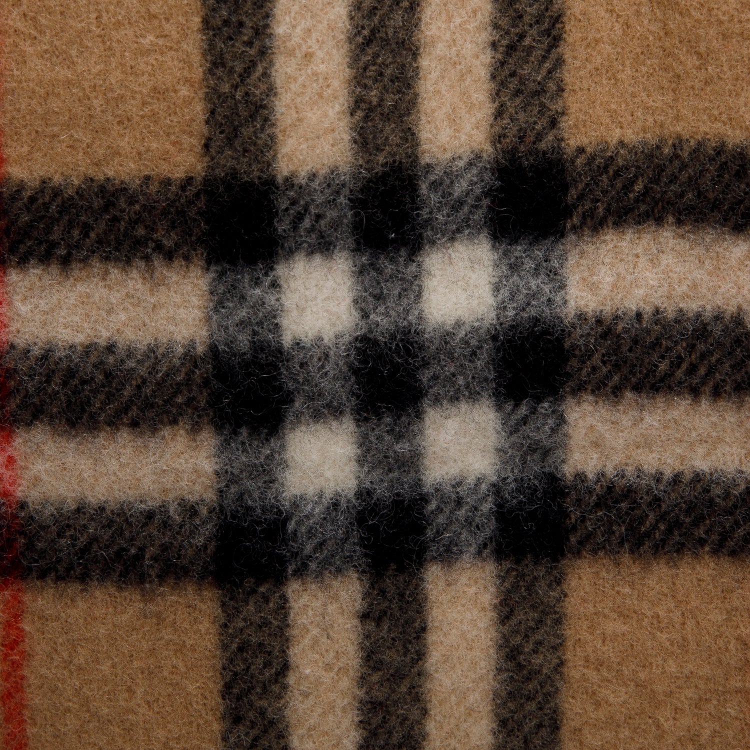 Burberry Brown House Check Wool Scarf w/ Box