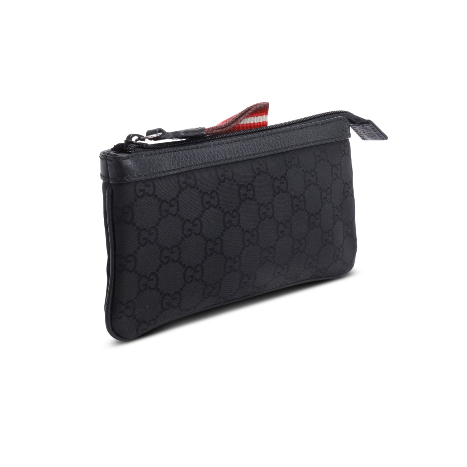 Gucci Black GG Canvas Pouch
