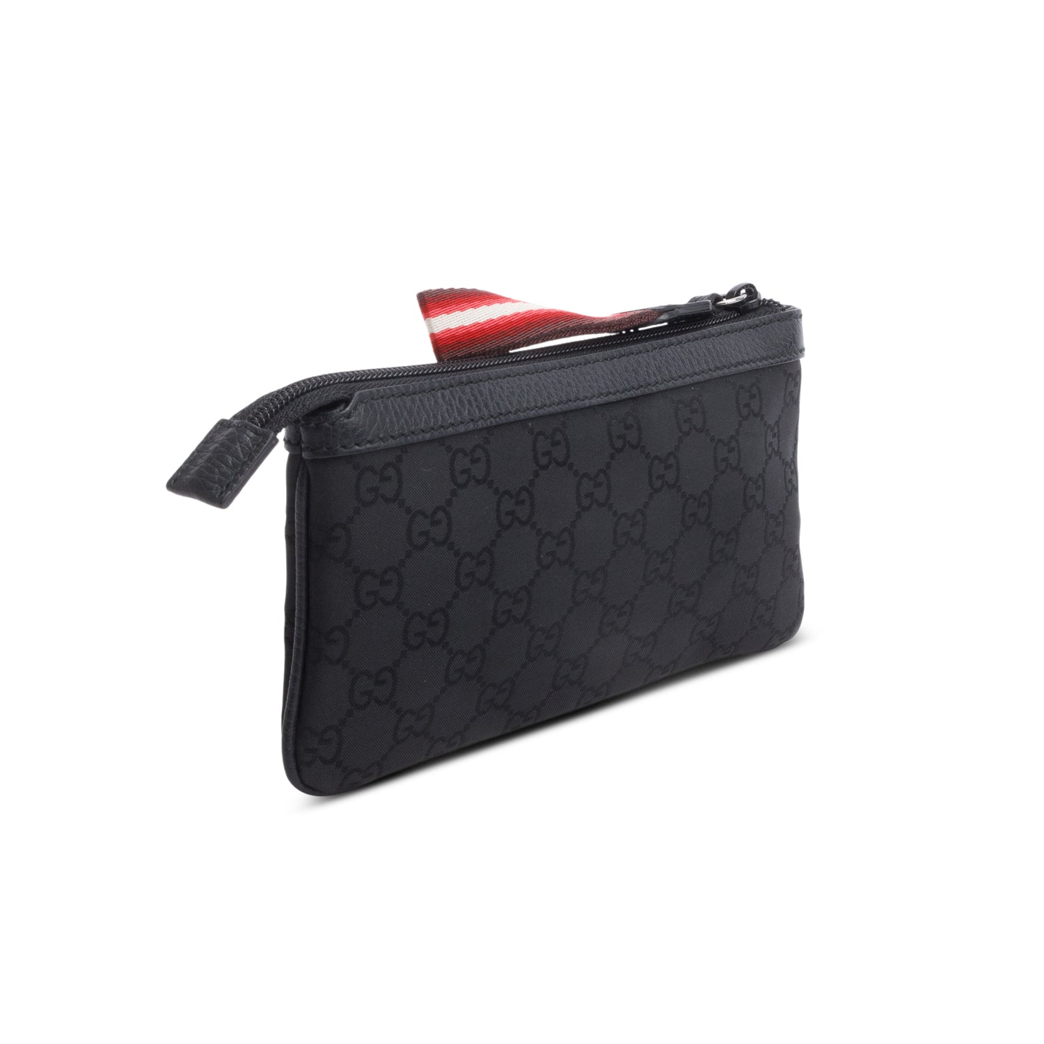 Gucci Black GG Canvas Pouch