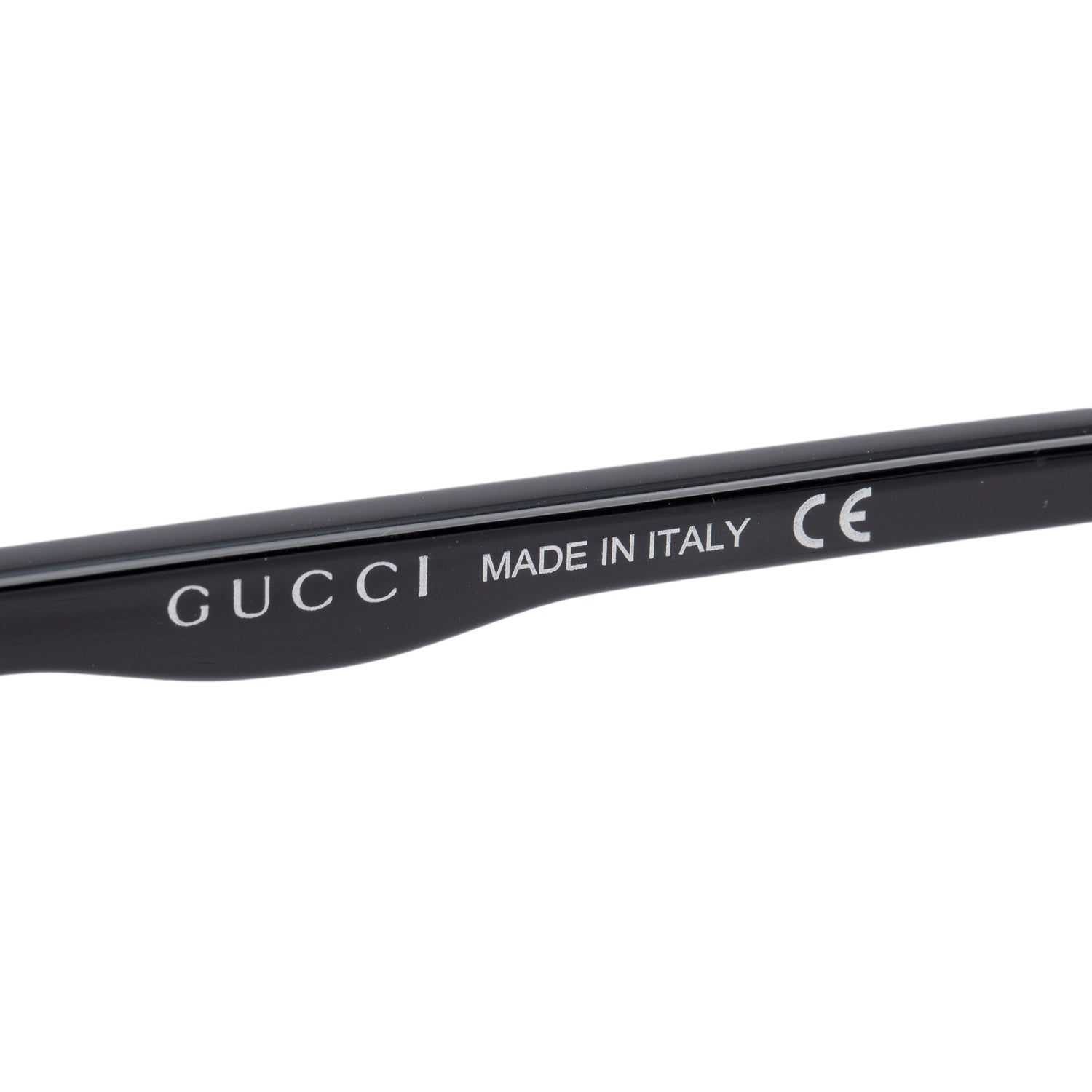 Gucci GG0257SA Black Acetate Oversized Round Sunglasses w/ Case