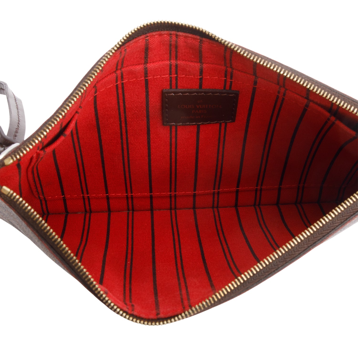 Louis Vuitton Damier Ebene Neverfull Pochette