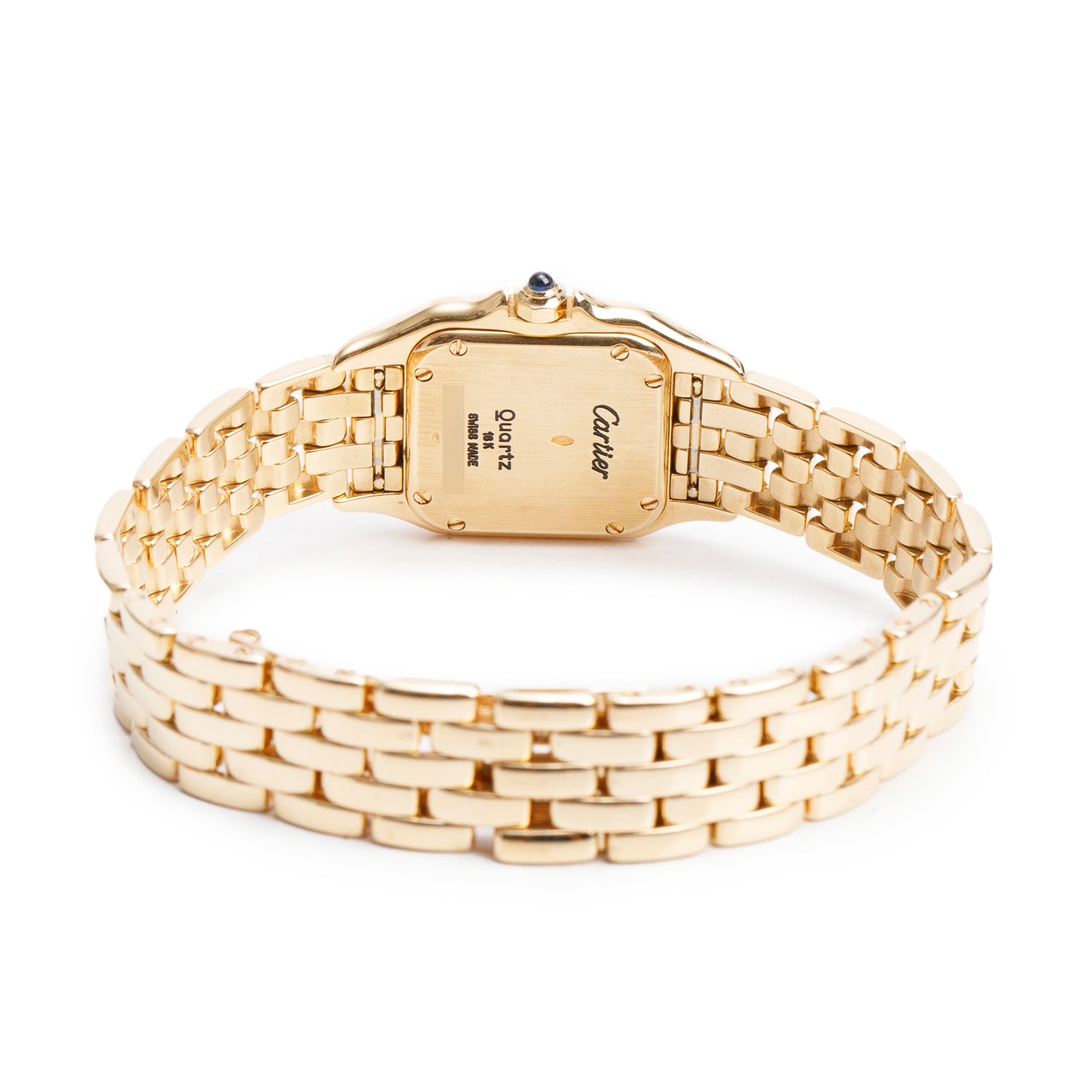 Cartier Vintage 18k Yellow Gold Panthere de Cartier Watch, Small Model w/ Box & Papers