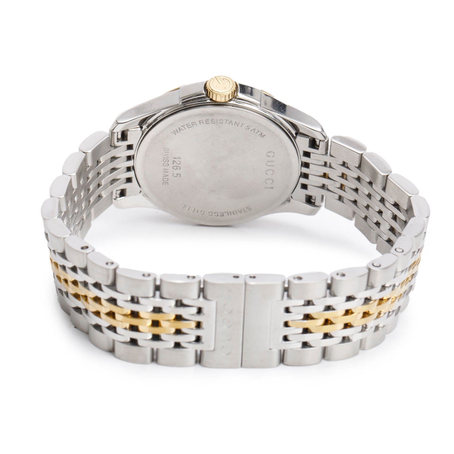 Gucci Stainless Steel & Gold Plated G-Timeless 27 MM Quartz Watch YA126511