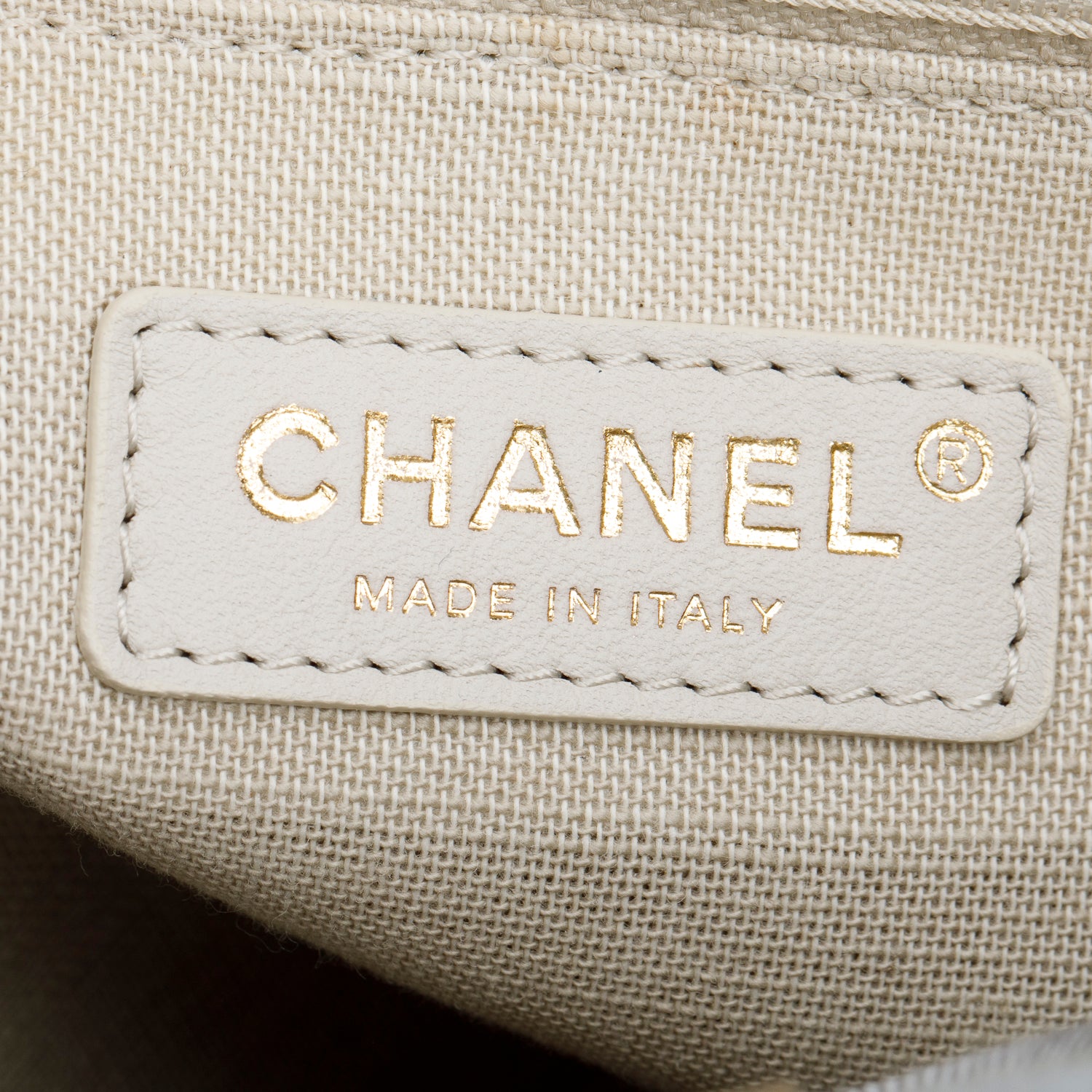 Chanel Blue Mixed Fibers Small Deauville Tote w/ Pouch & Box