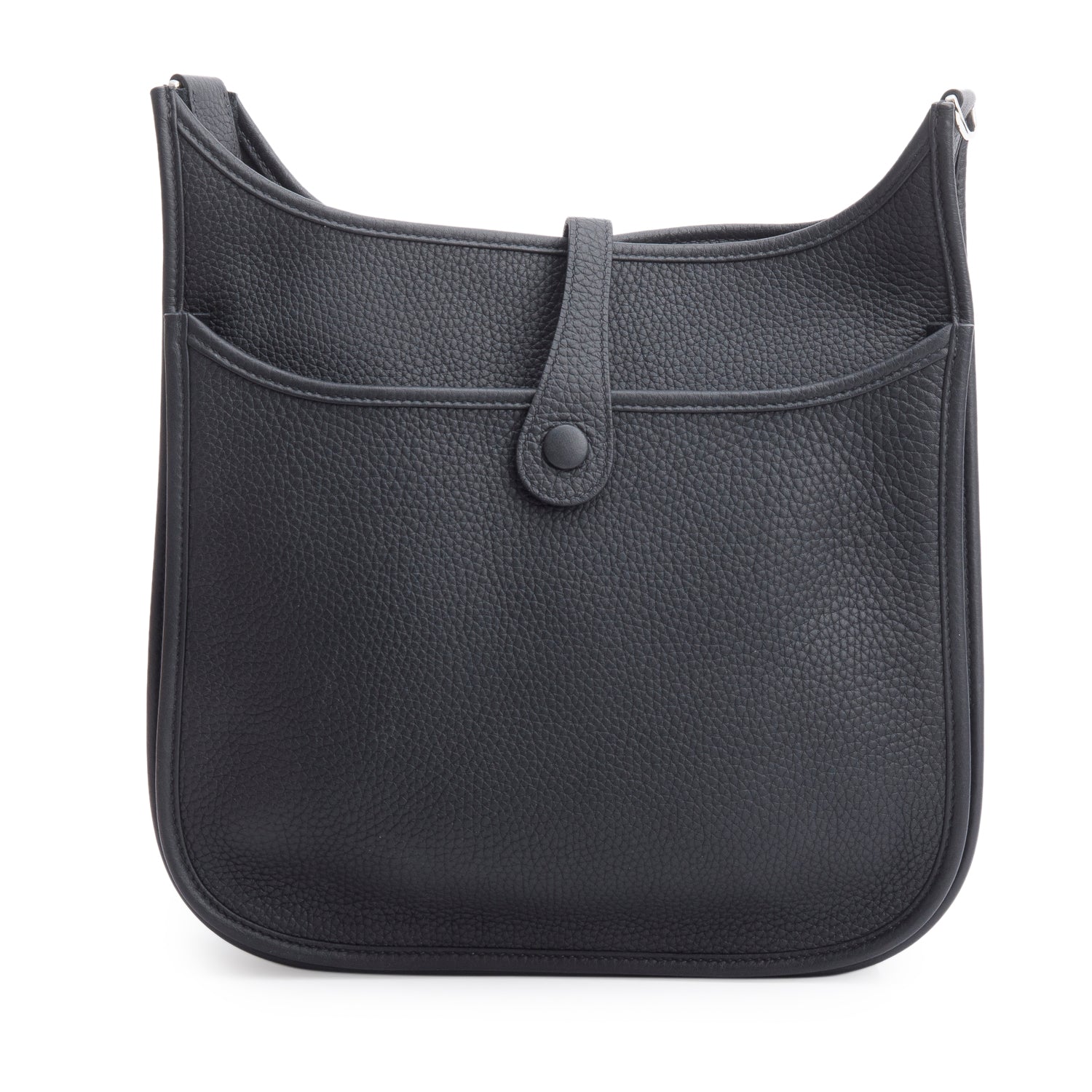 Hermes 2024 Noir Taurillon Clemence Evelyne III 29 Bag