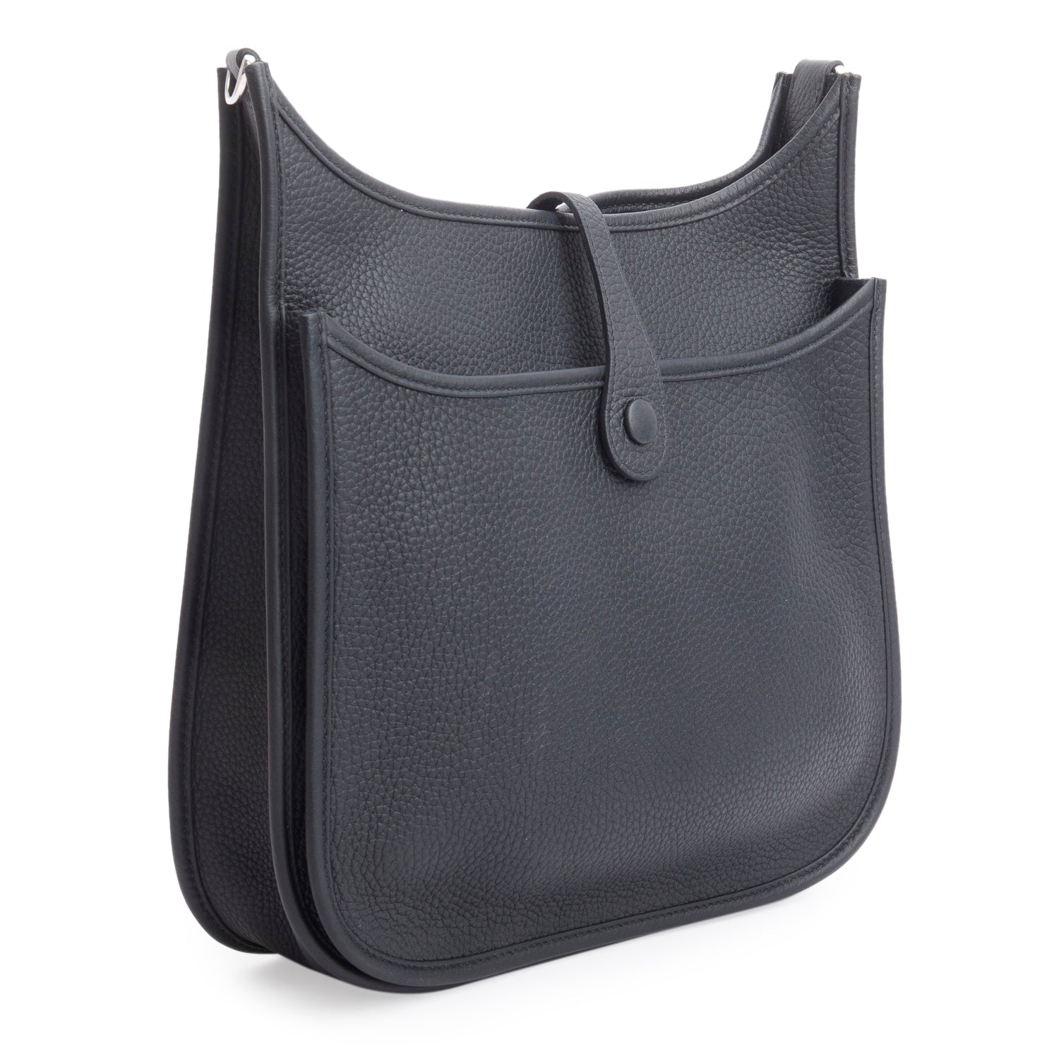 Hermes 2024 Noir Taurillon Clemence Evelyne III 29 Bag