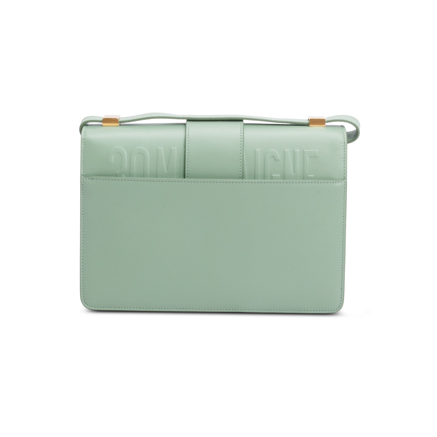 Christian Dior Green Box Leather 30 Montaigne Bag