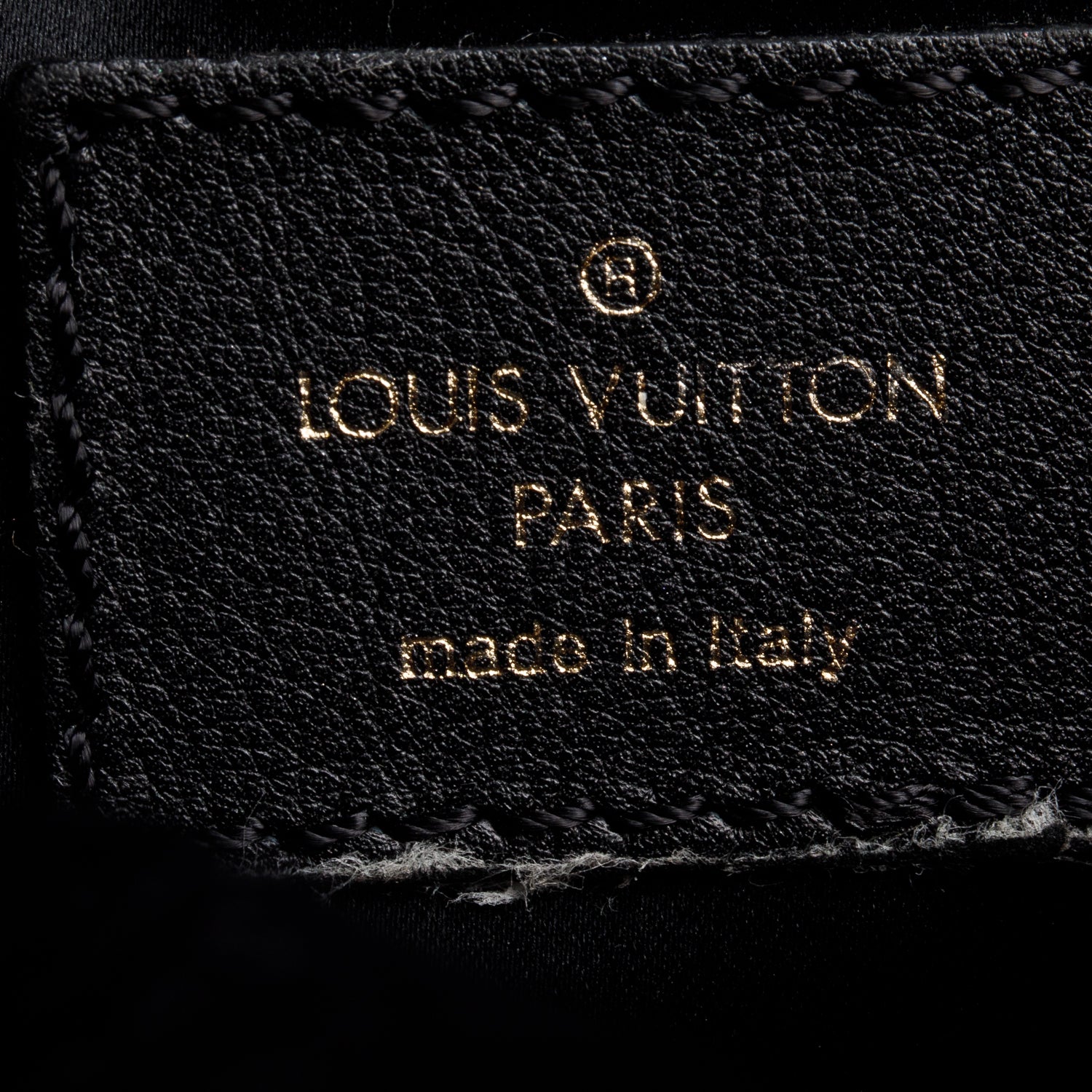 Louis Vuitton Black Monogram Velvet Kali Clutch