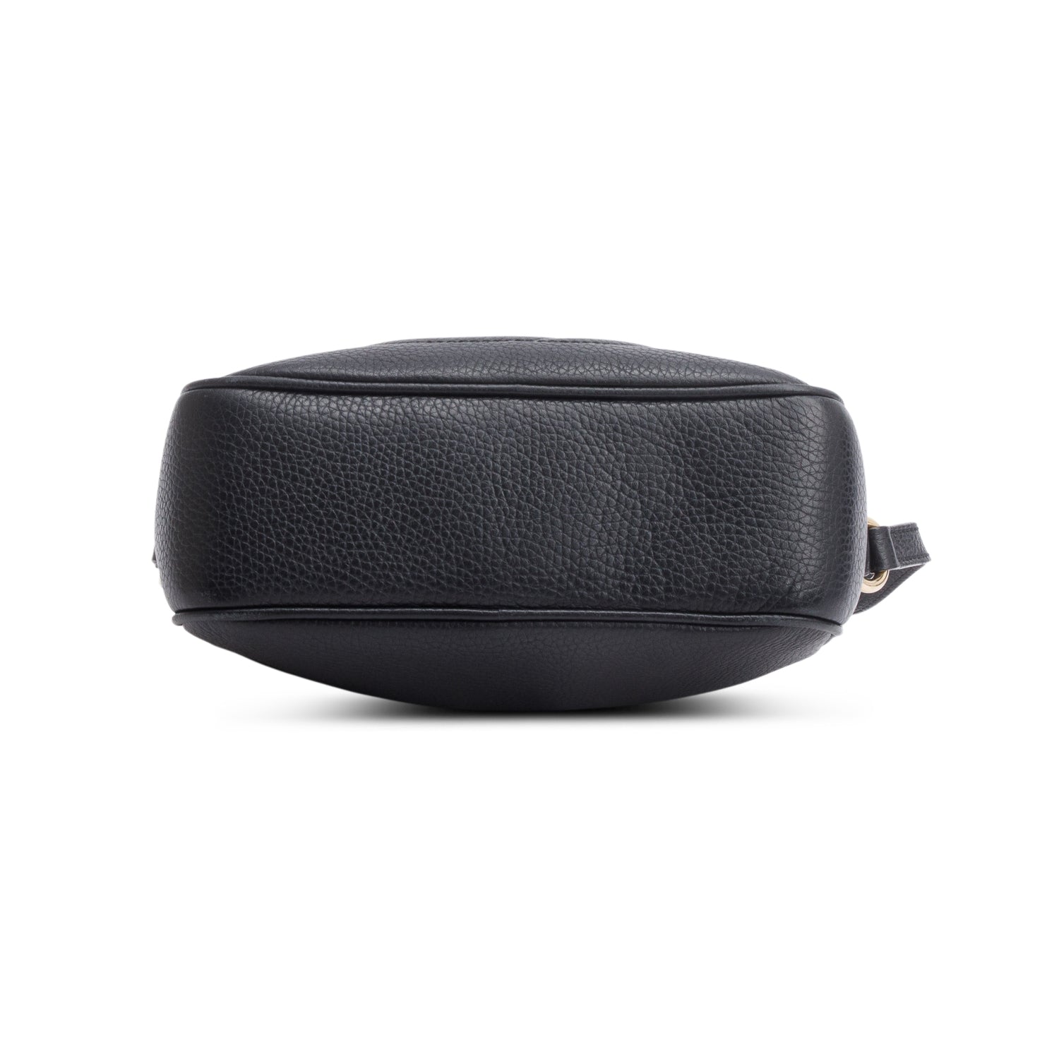 Gucci Black Pebbled Calfskin Small Soho Disco Bag w/ Receipt