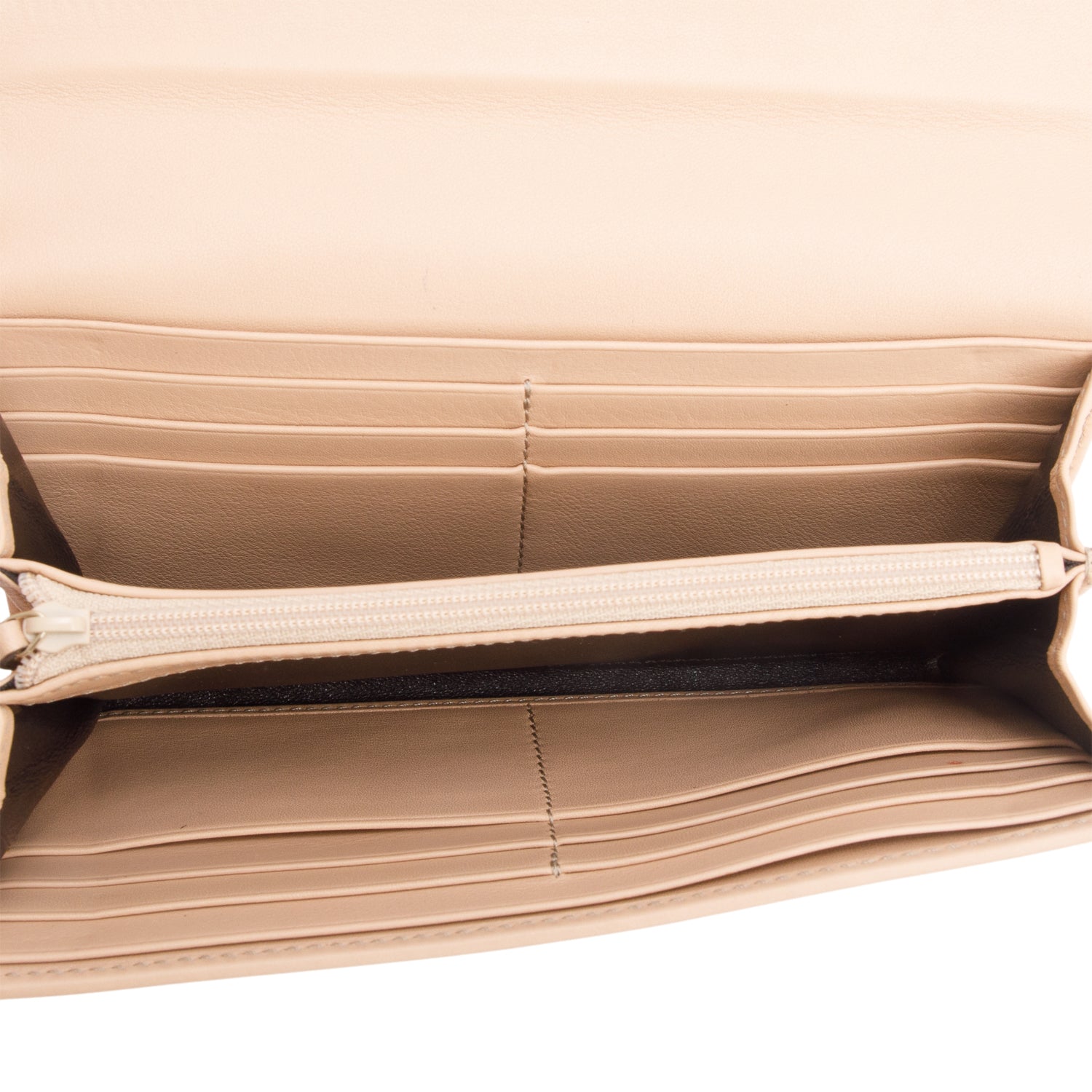 Gucci Metallic Pink GG Canvas Lovely Heart Continental Wallet