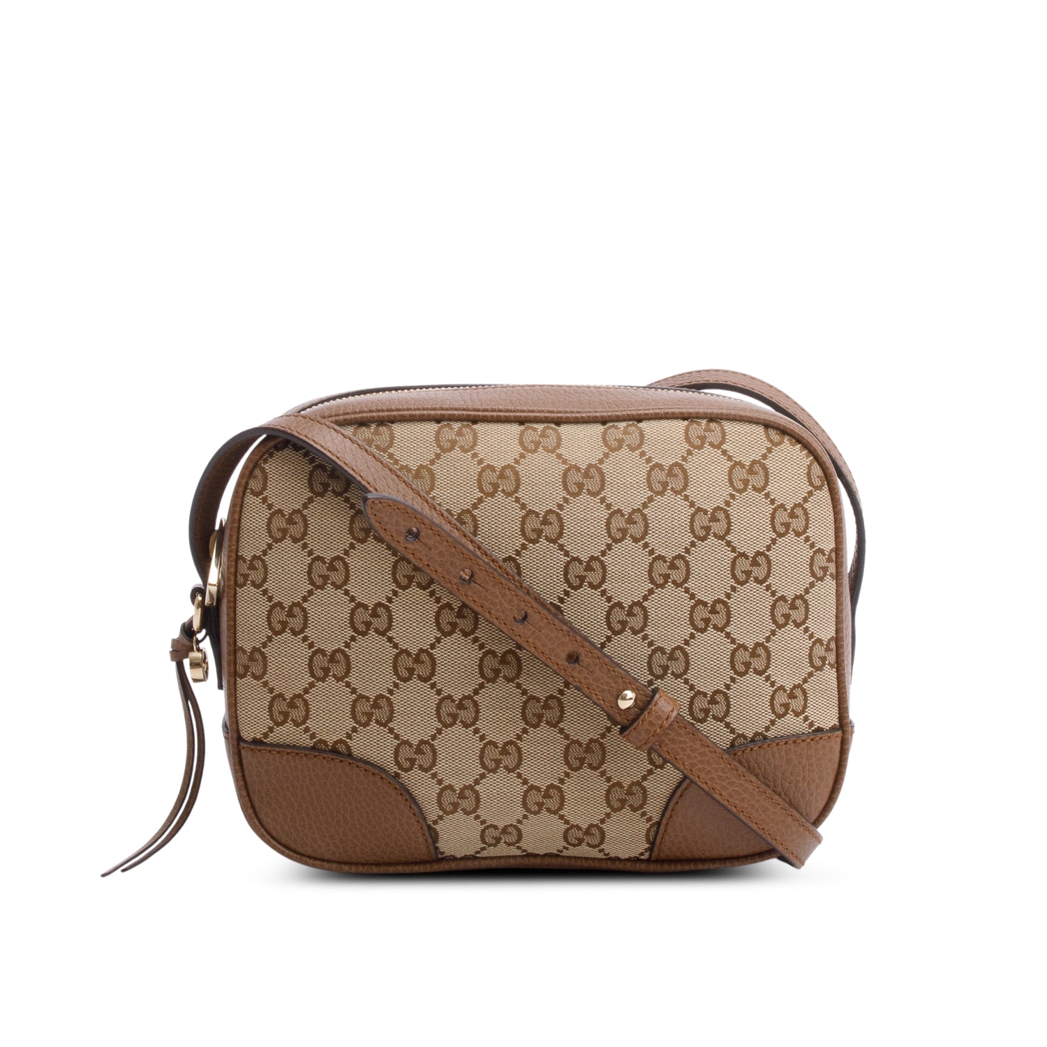 Gucci GG Canvas Mini Bree Crossbody Bag