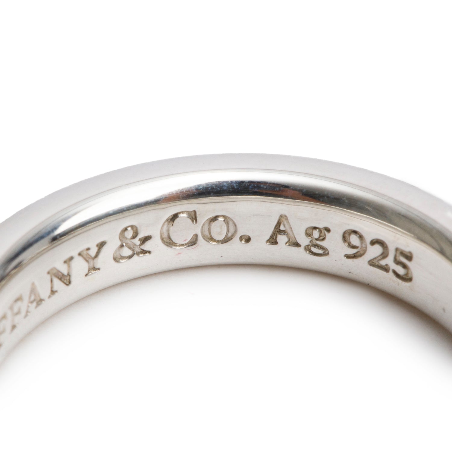 Tiffany & Co. Sterling Silver 1837 Narrow Ring, Size 6