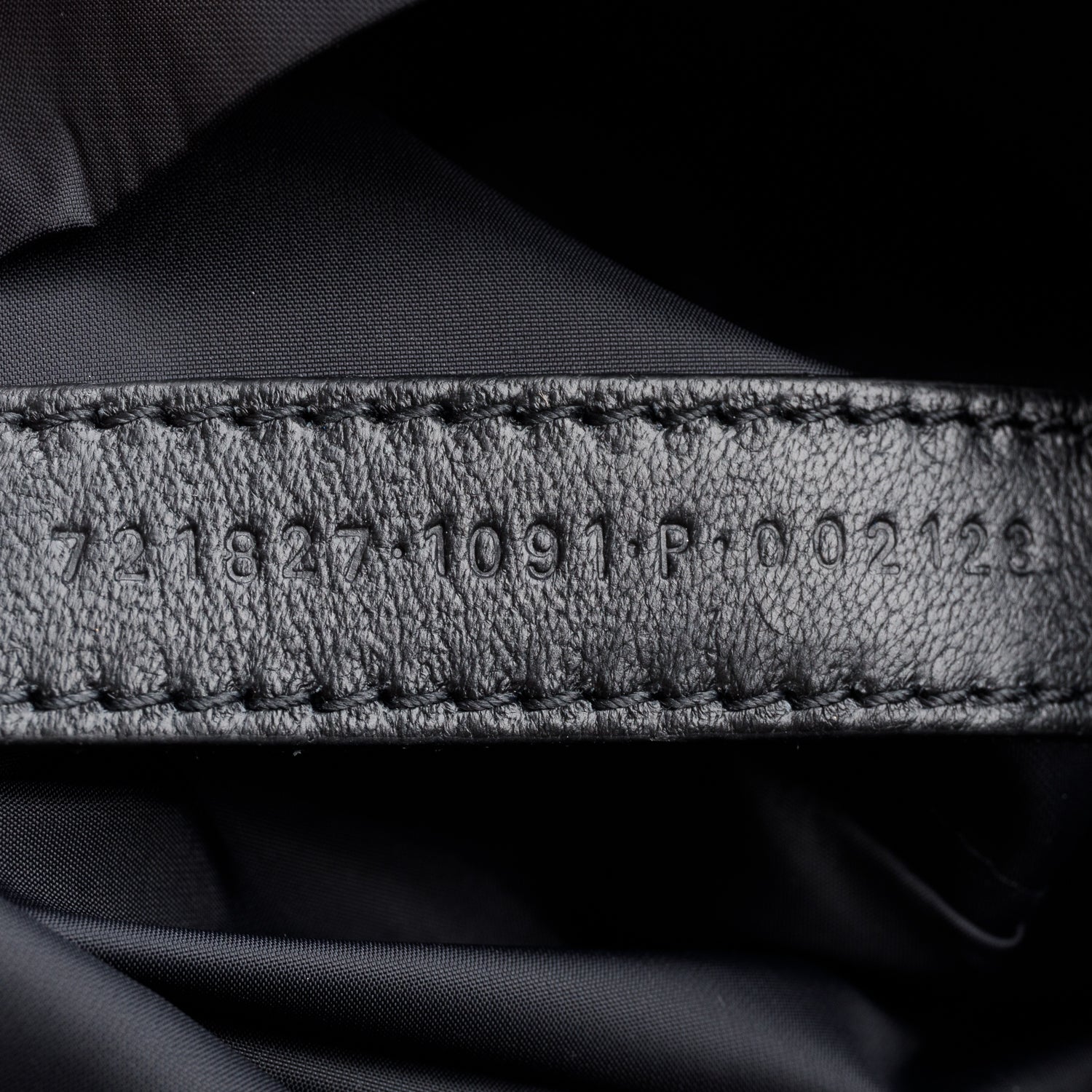 Balenciaga x Adidas Black Leather North-South Tote Bag w/ Strap