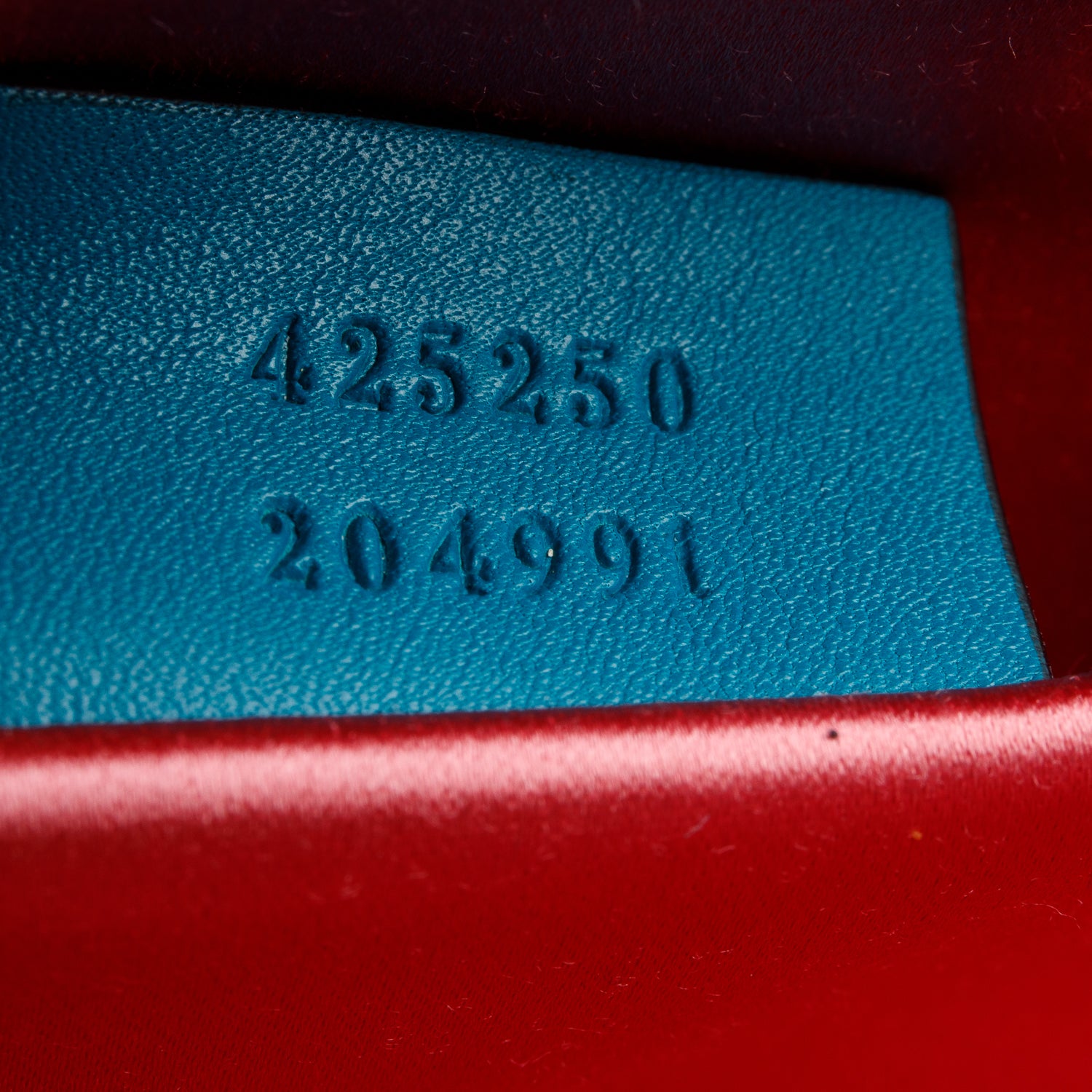 Gucci Blue Velvet Dionysus Long Clutch