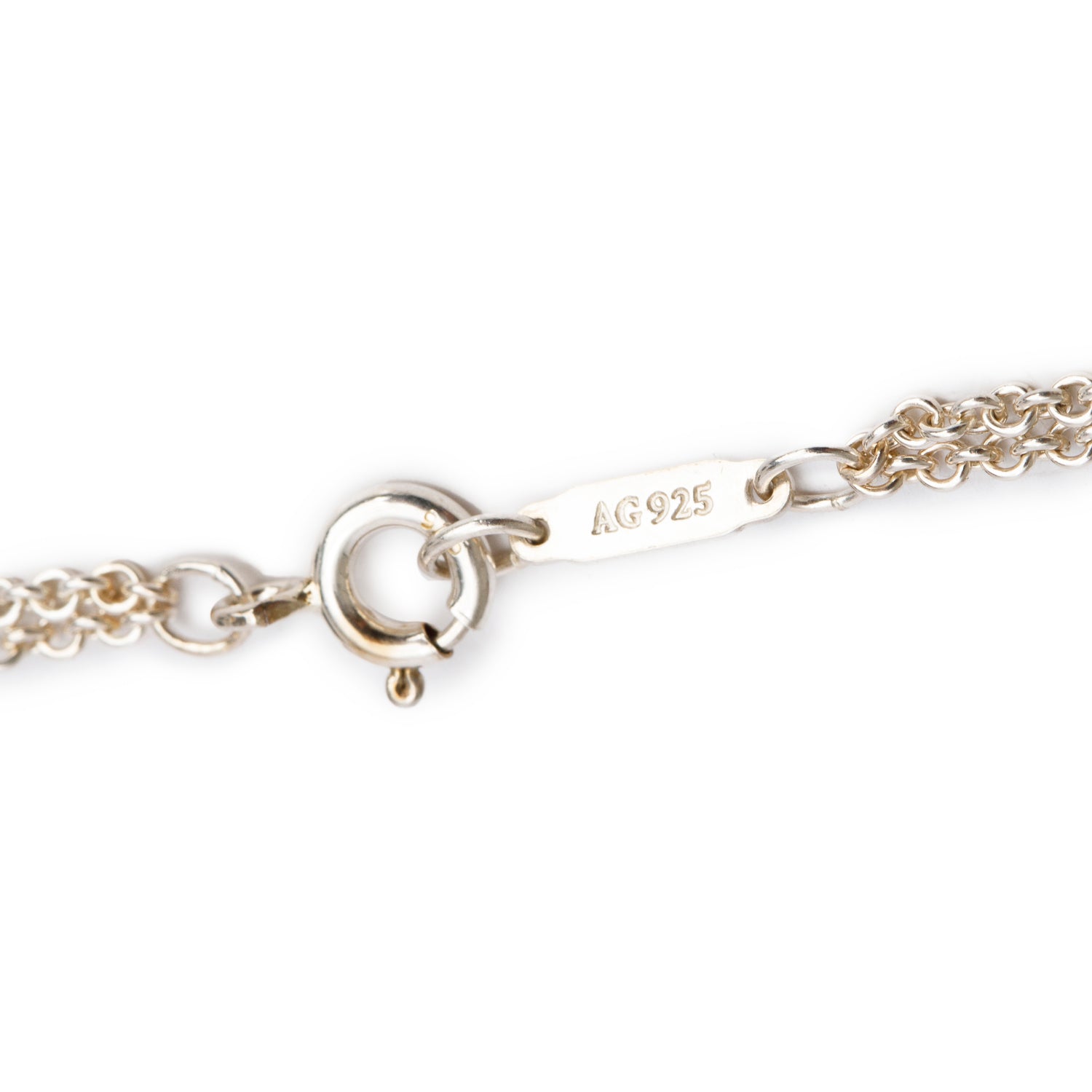 Tiffany & Co. Sterling Silver Infinity Pendant Necklace