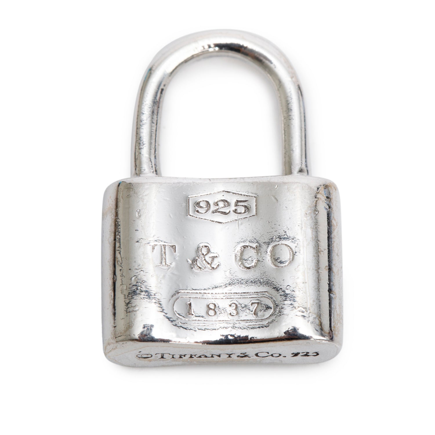 Tiffany & Co. Sterling Silver 1837 Lock Charm