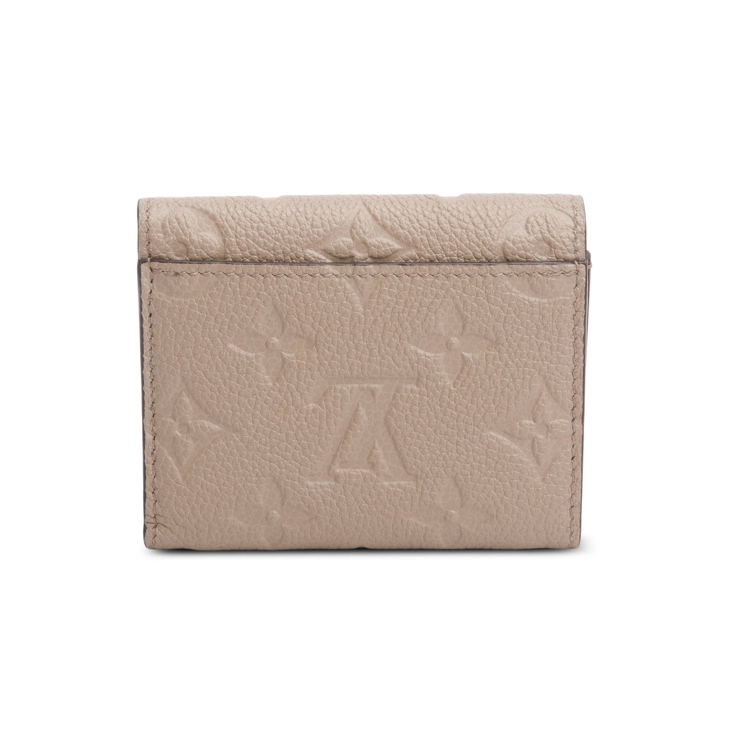 Louis Vuitton 2022 Taupe Monogram Empreinte Leather Victorine Wallet w/ Box & Receipt