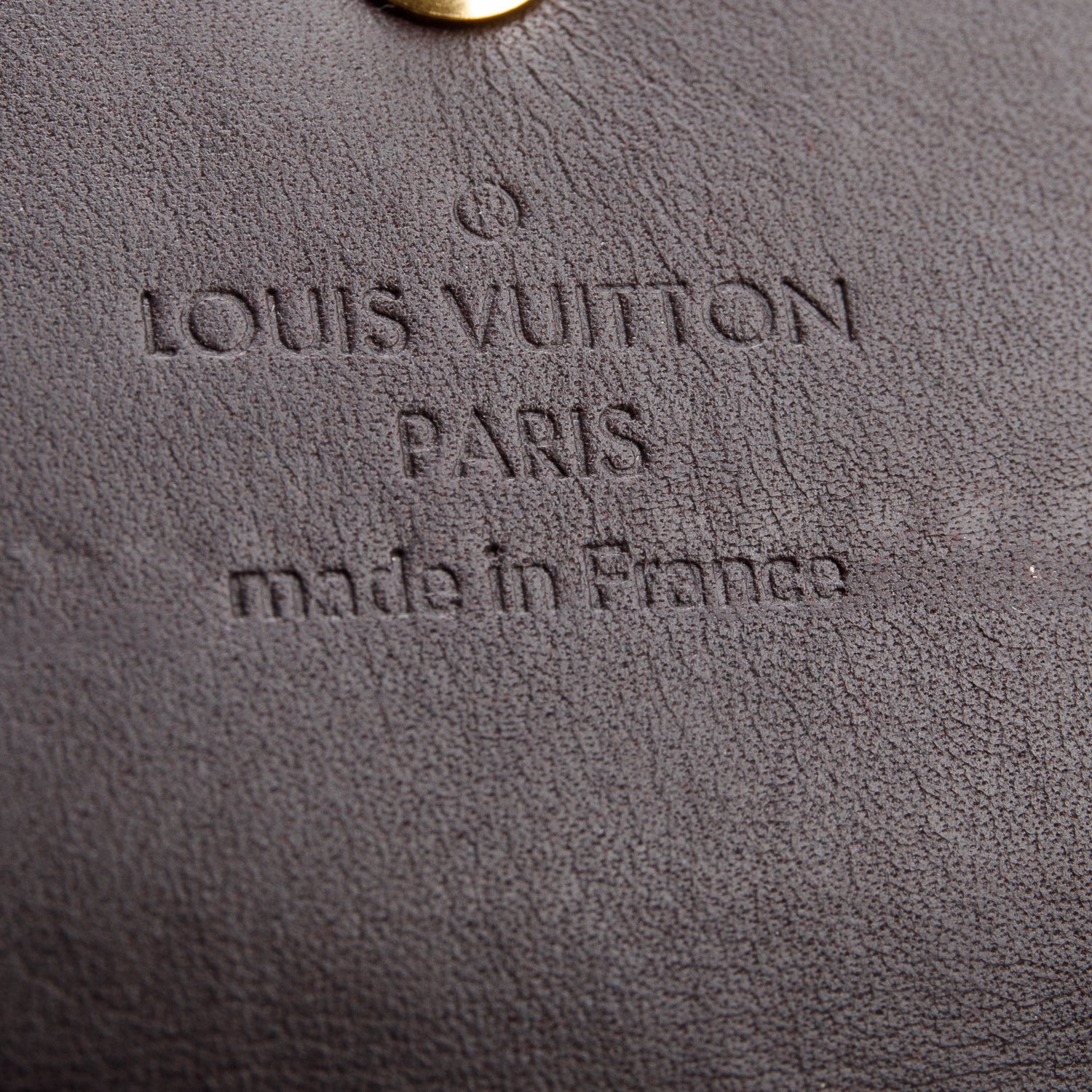Louis Vuitton Burgundy Monogram Vernis Sarah Wallet