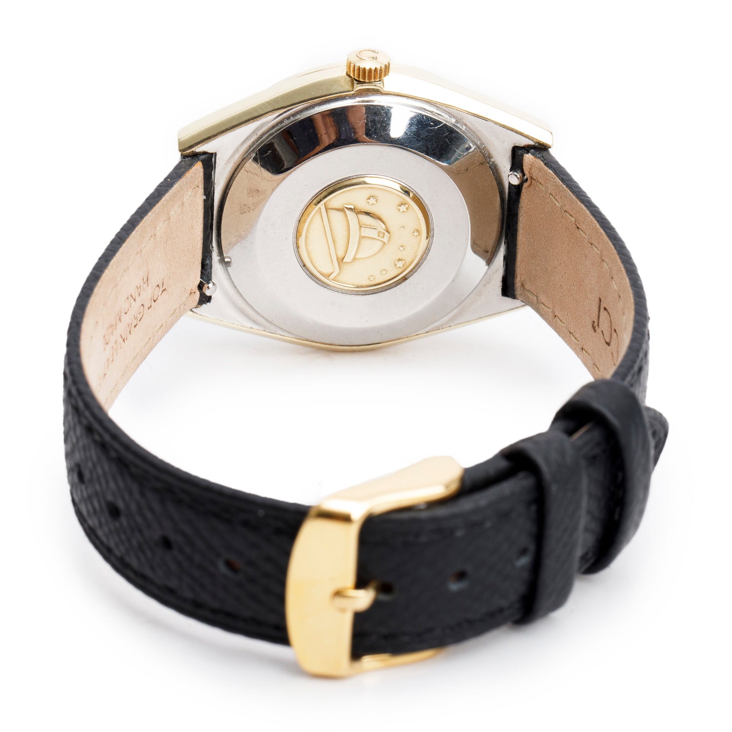 Omega Vintage 14k Yellow Gold & Stainless Steel Constellation 34 MM Automatic Watch