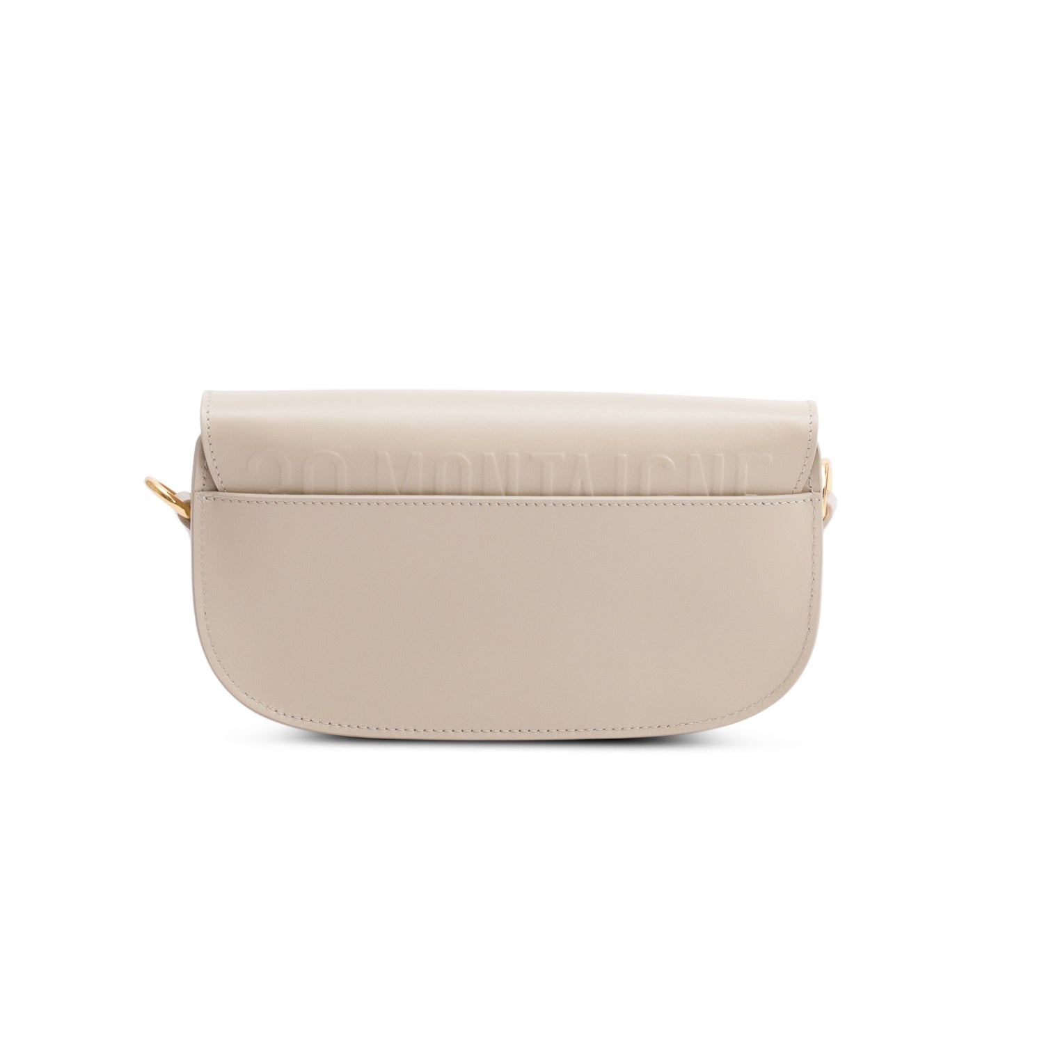 Christian Dior 2022 Taupe Box Calfskin East-West Bobby Bag w/ Authenticity Card