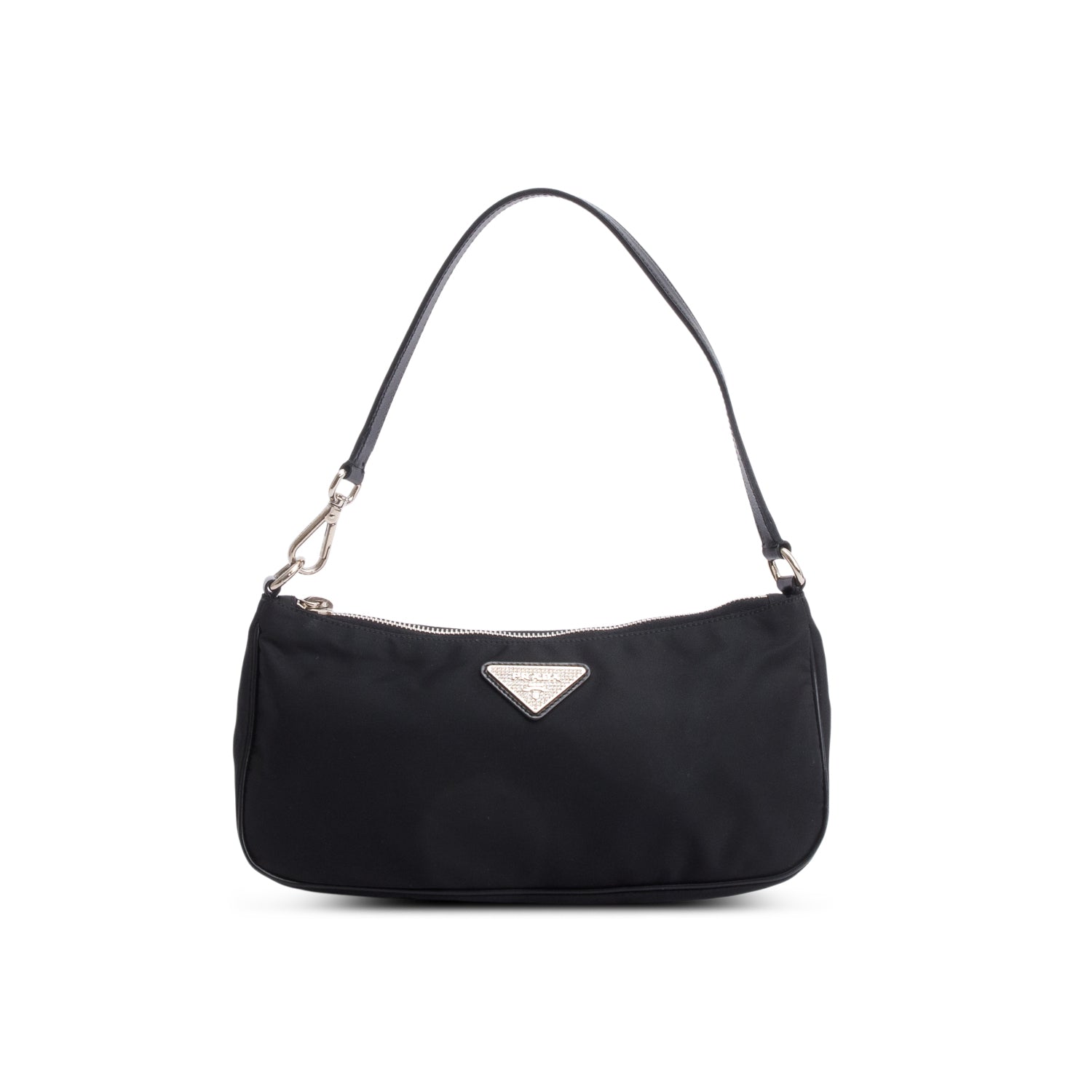 Prada Black Tessuto Nylon Pochette